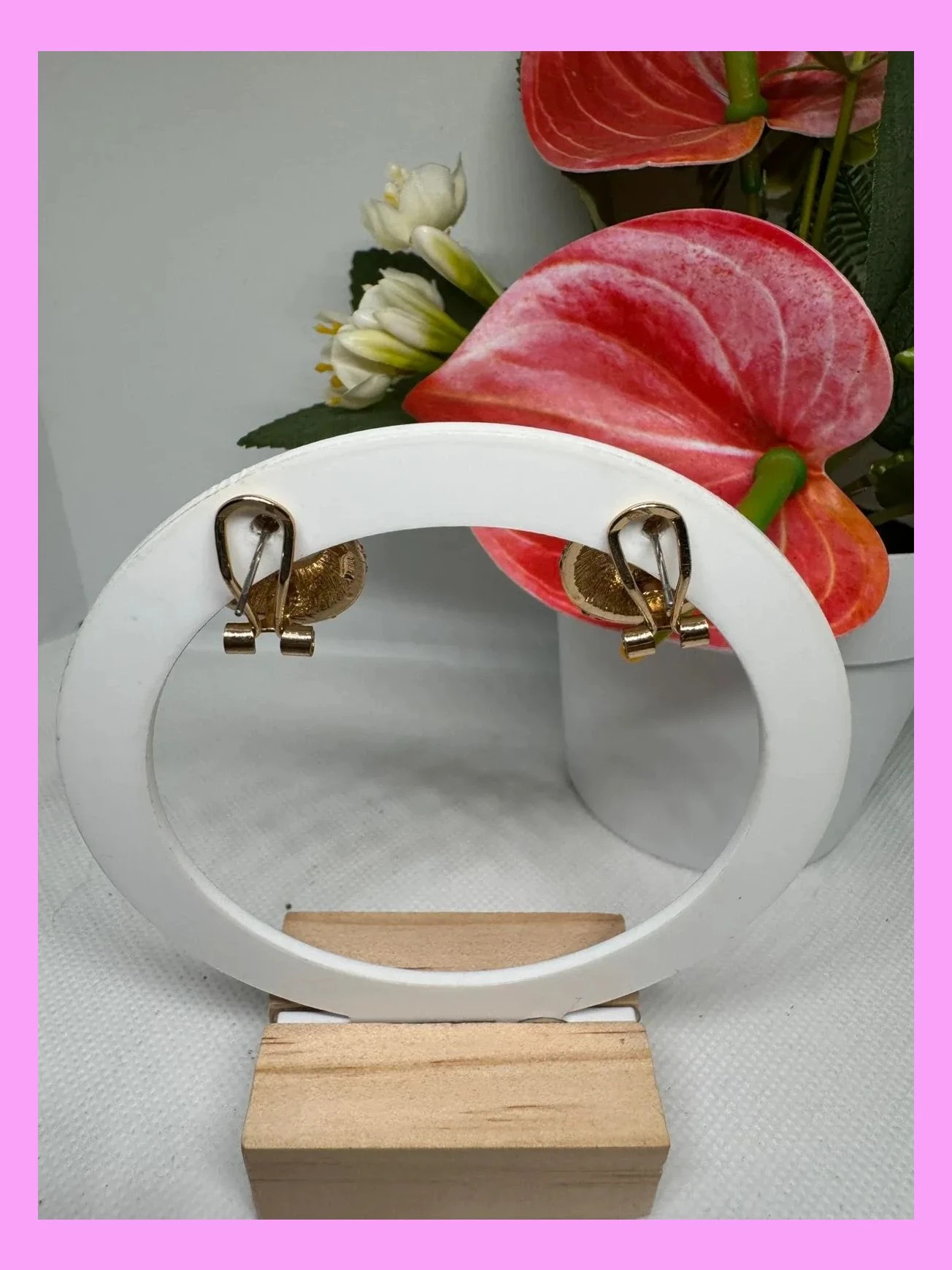 Pendientes dorados vintage 🦋 – Vintage 3