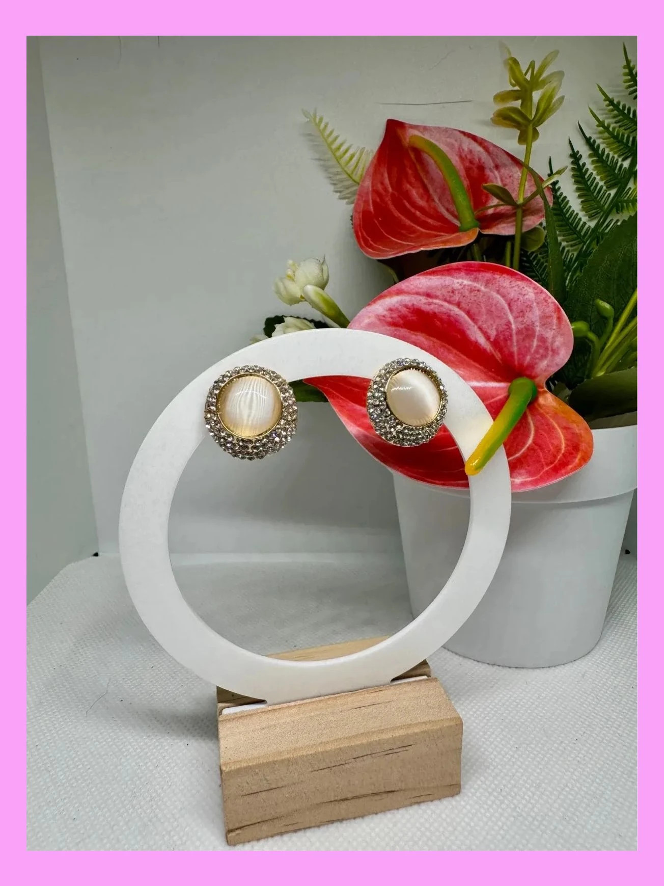 Pendientes dorados vintage 🦋 – Vintage