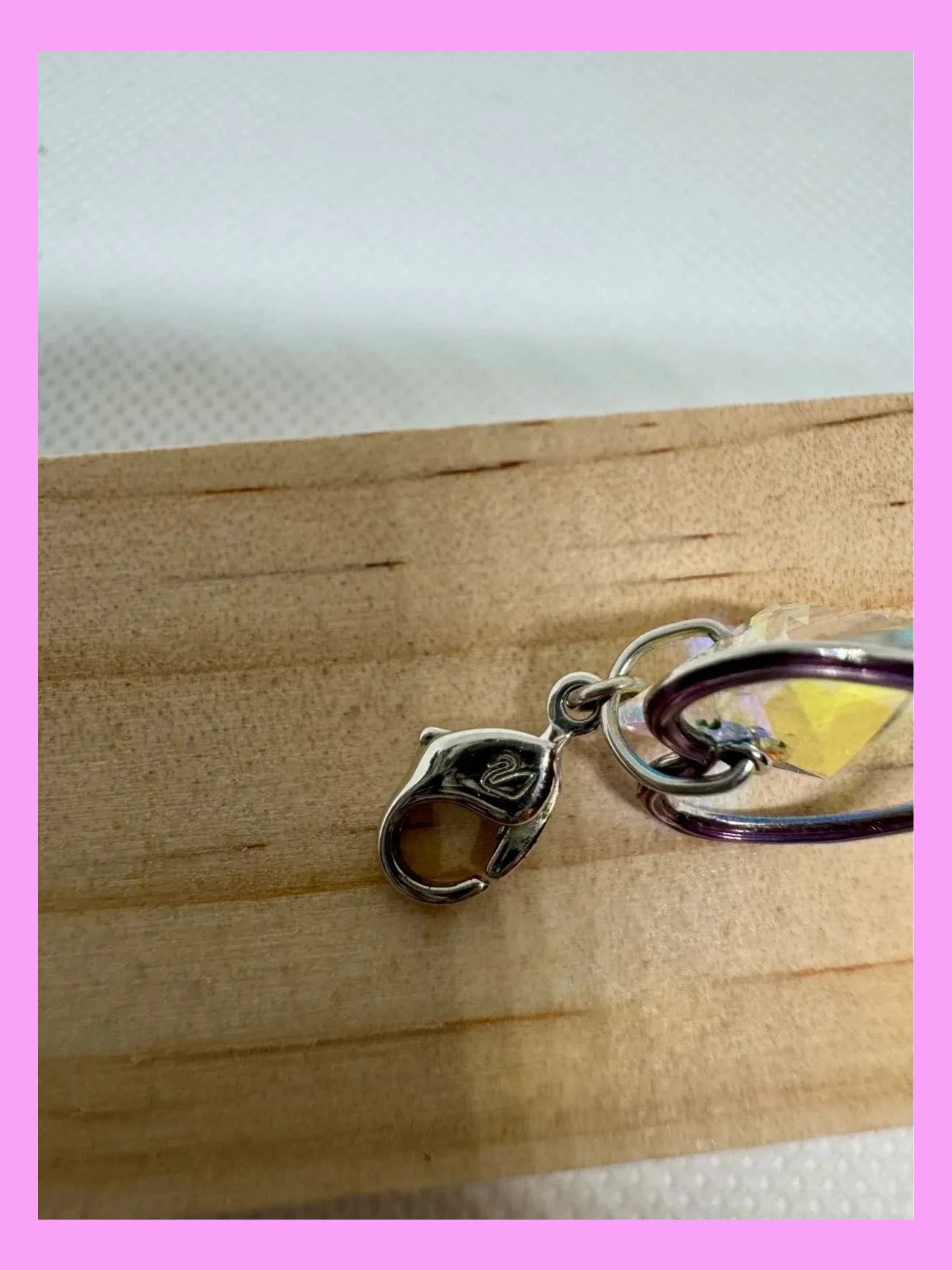 Colgante corazón de swarovski 🦋 – Swarovski 4