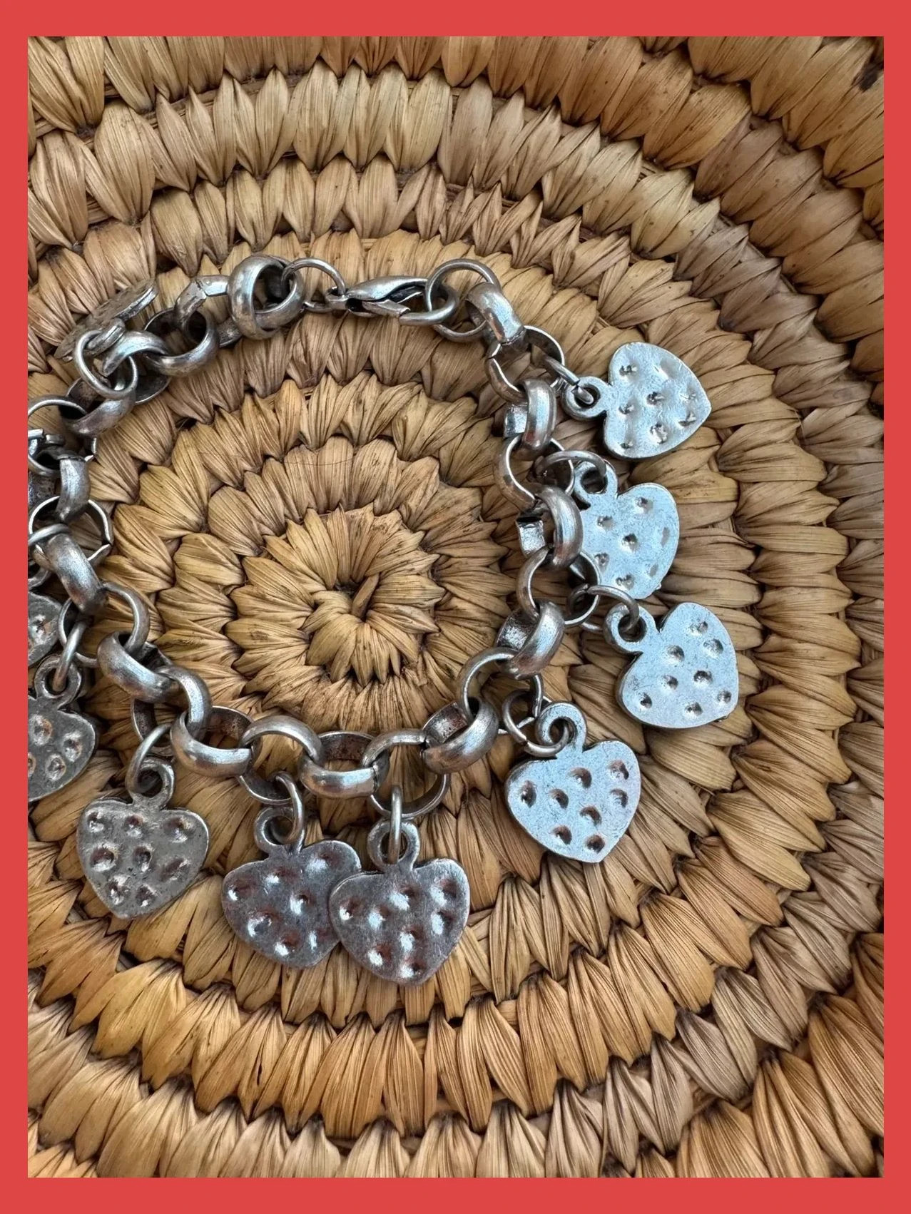 Pulsera vintage metal alpaca 🦋 – Vintage 2