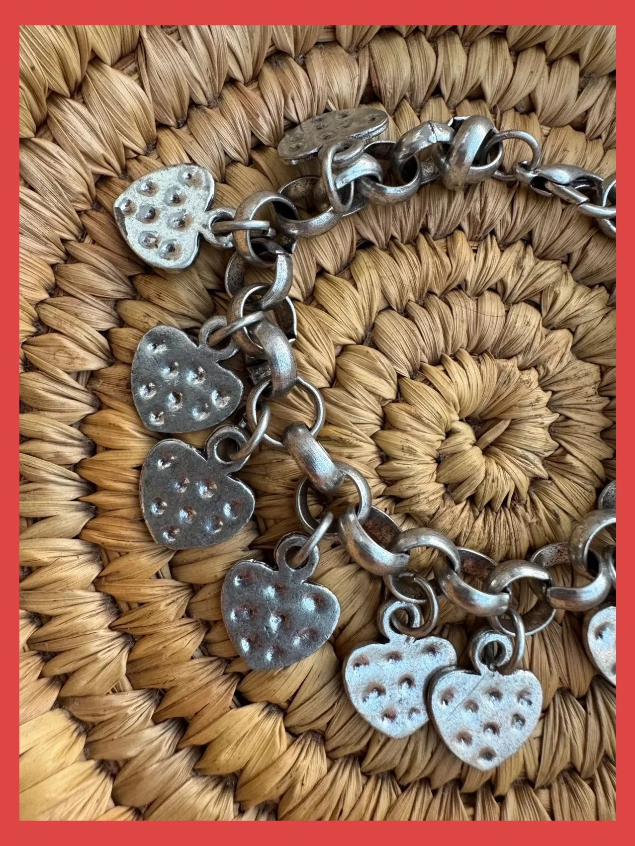 Pulsera vintage metal alpaca 🦋 – Vintage 3