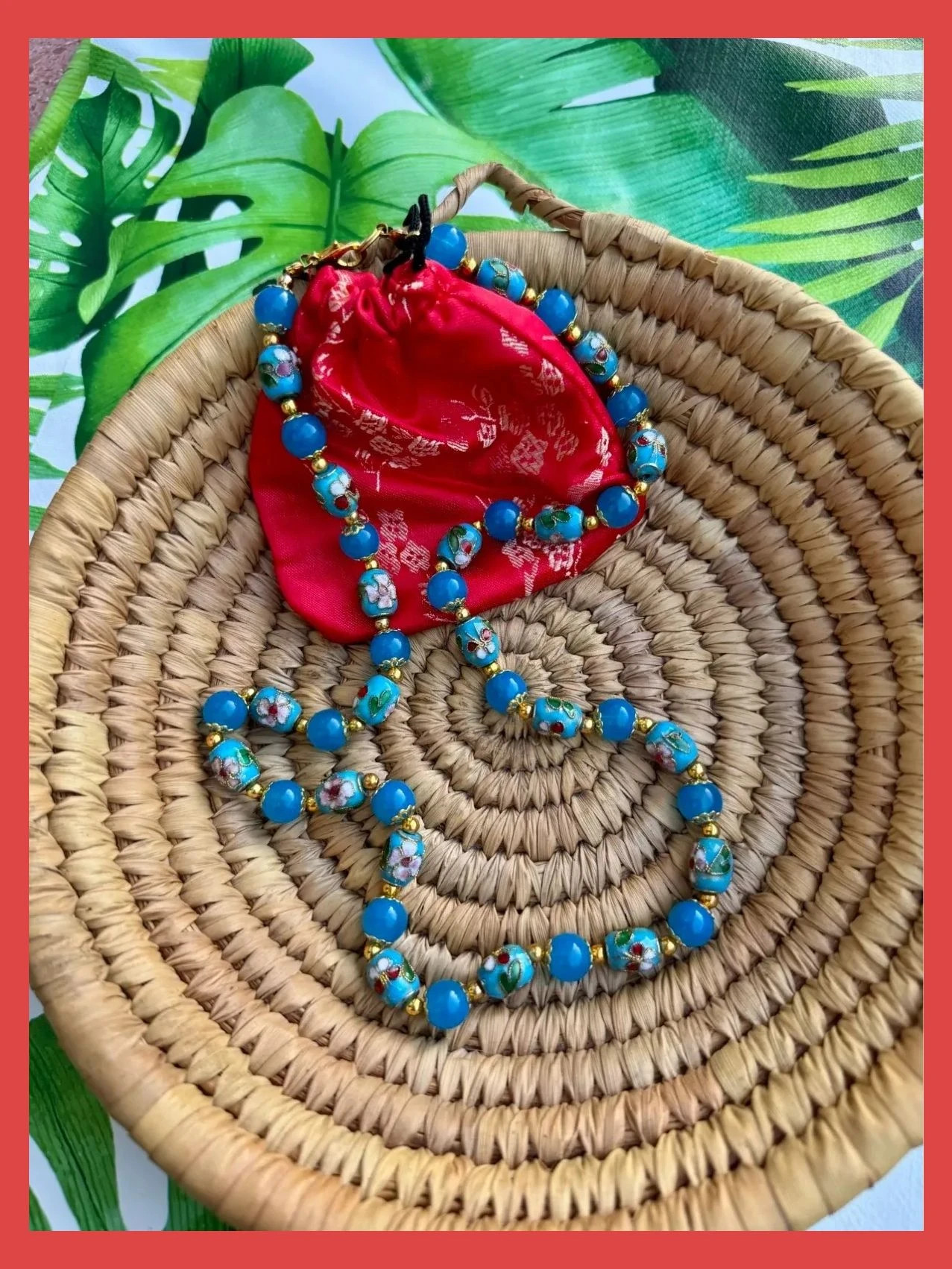 Collar vintage pintado 🦋 – Vintage
