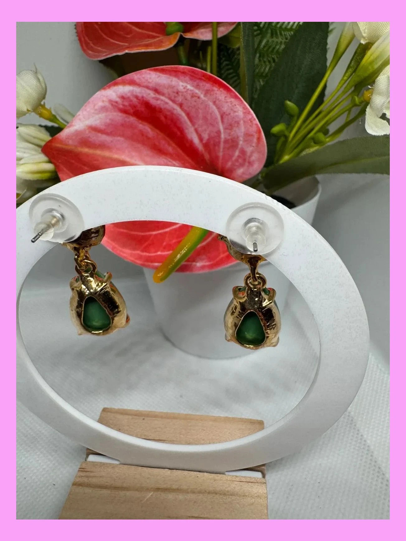 Pendientes dorados acero 🦋 – Acero 4