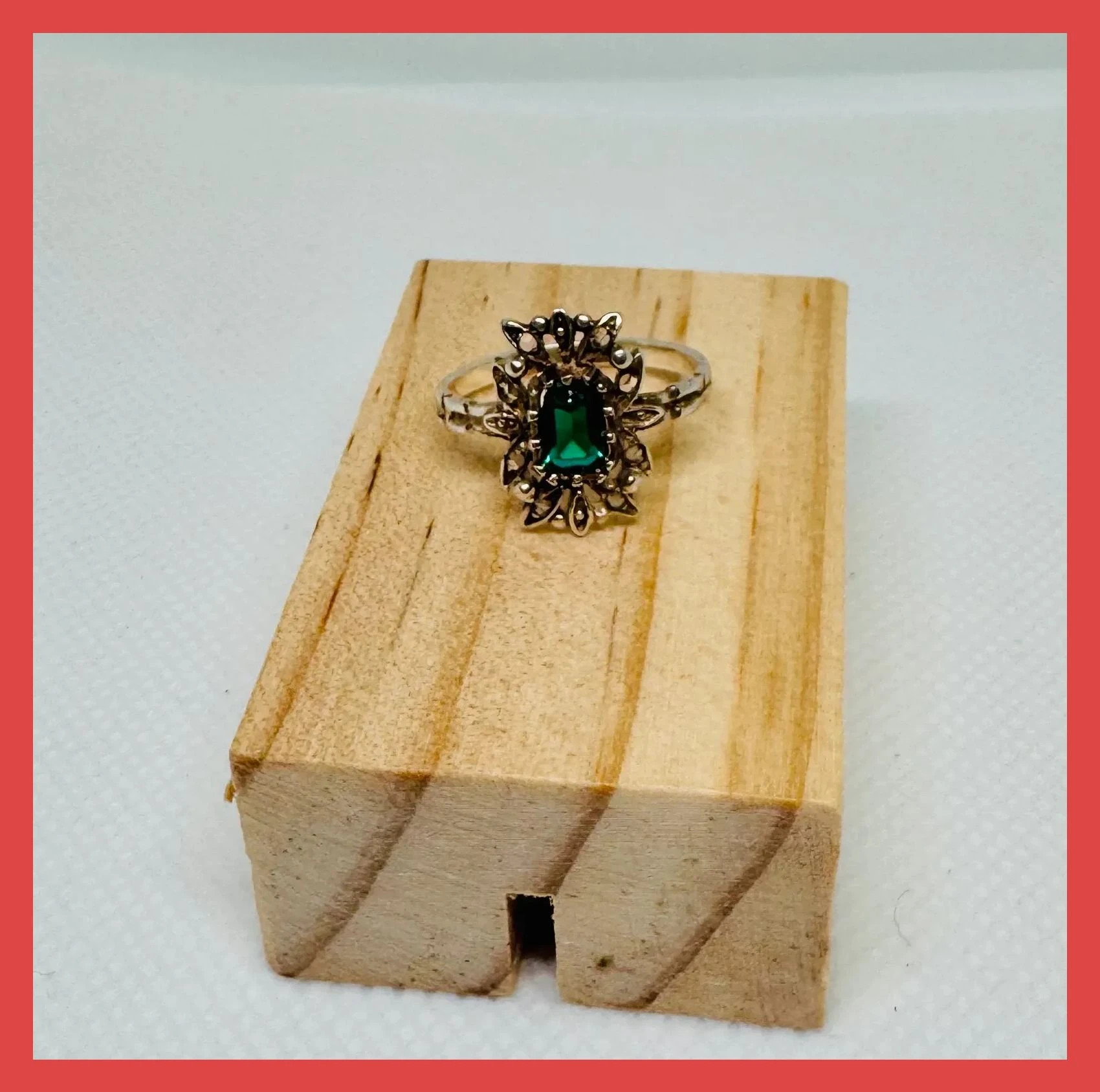 Anillo plata vintage , talla 16 🦋