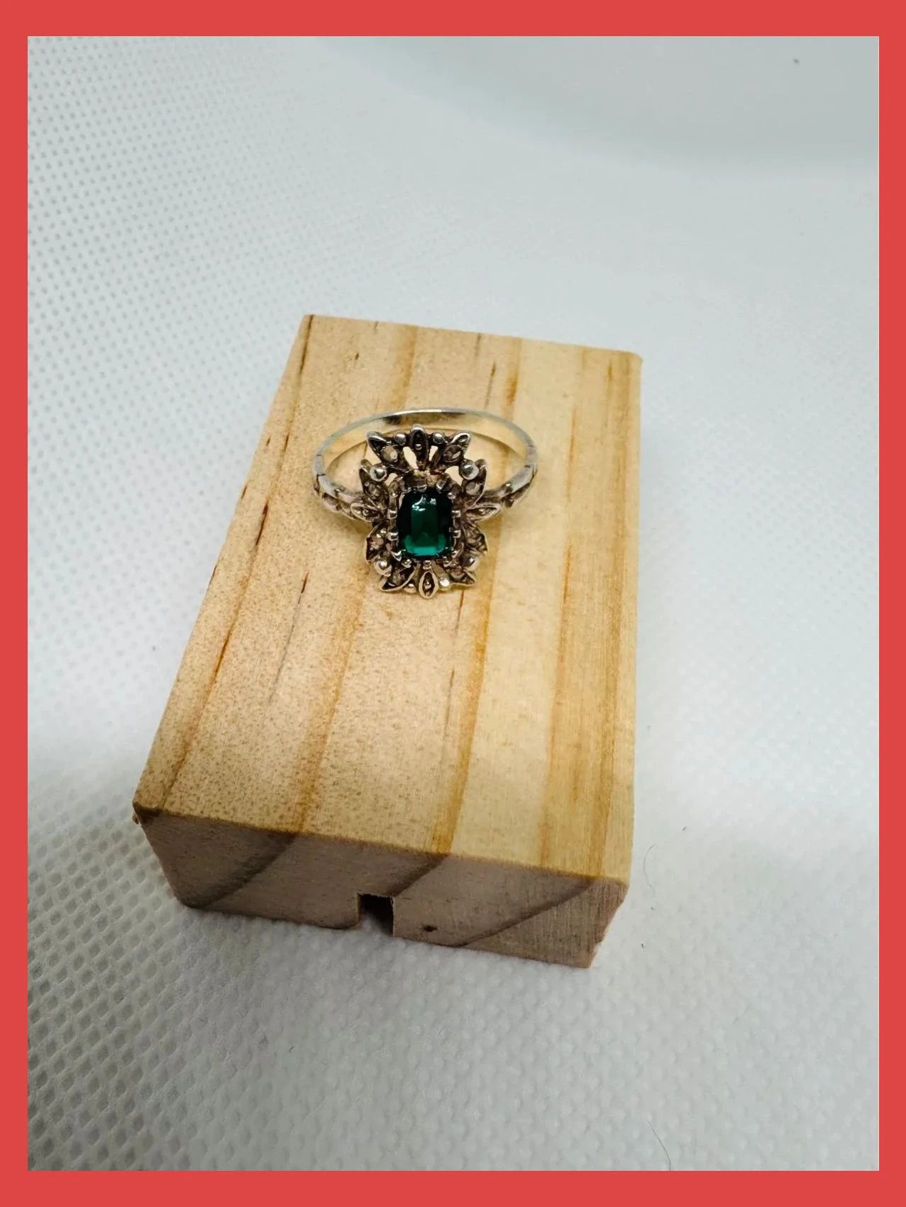 Anillo plata vintage , talla 16 🦋 – Plata de Ley – taille 17,7 mm 2