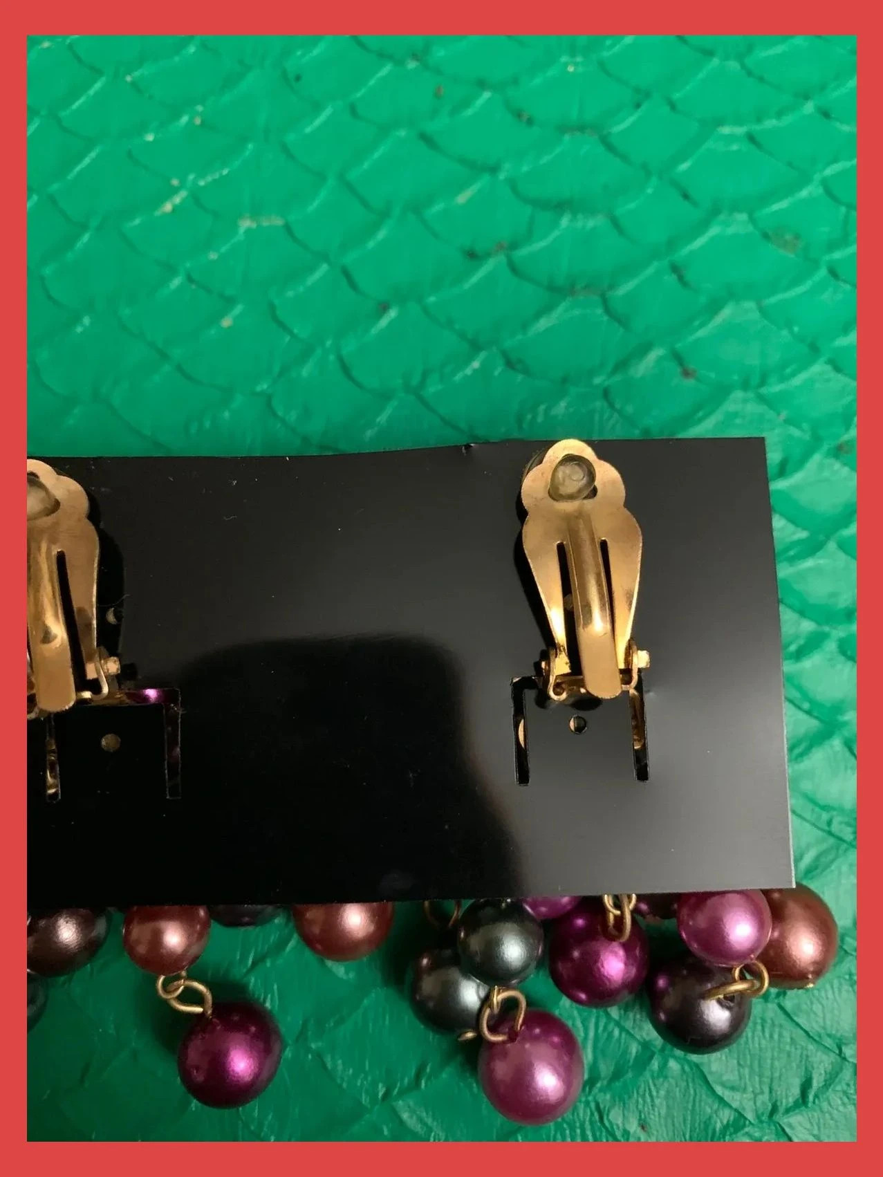 Pendientes clip vintage 🦋 – Vintage Dressing 3