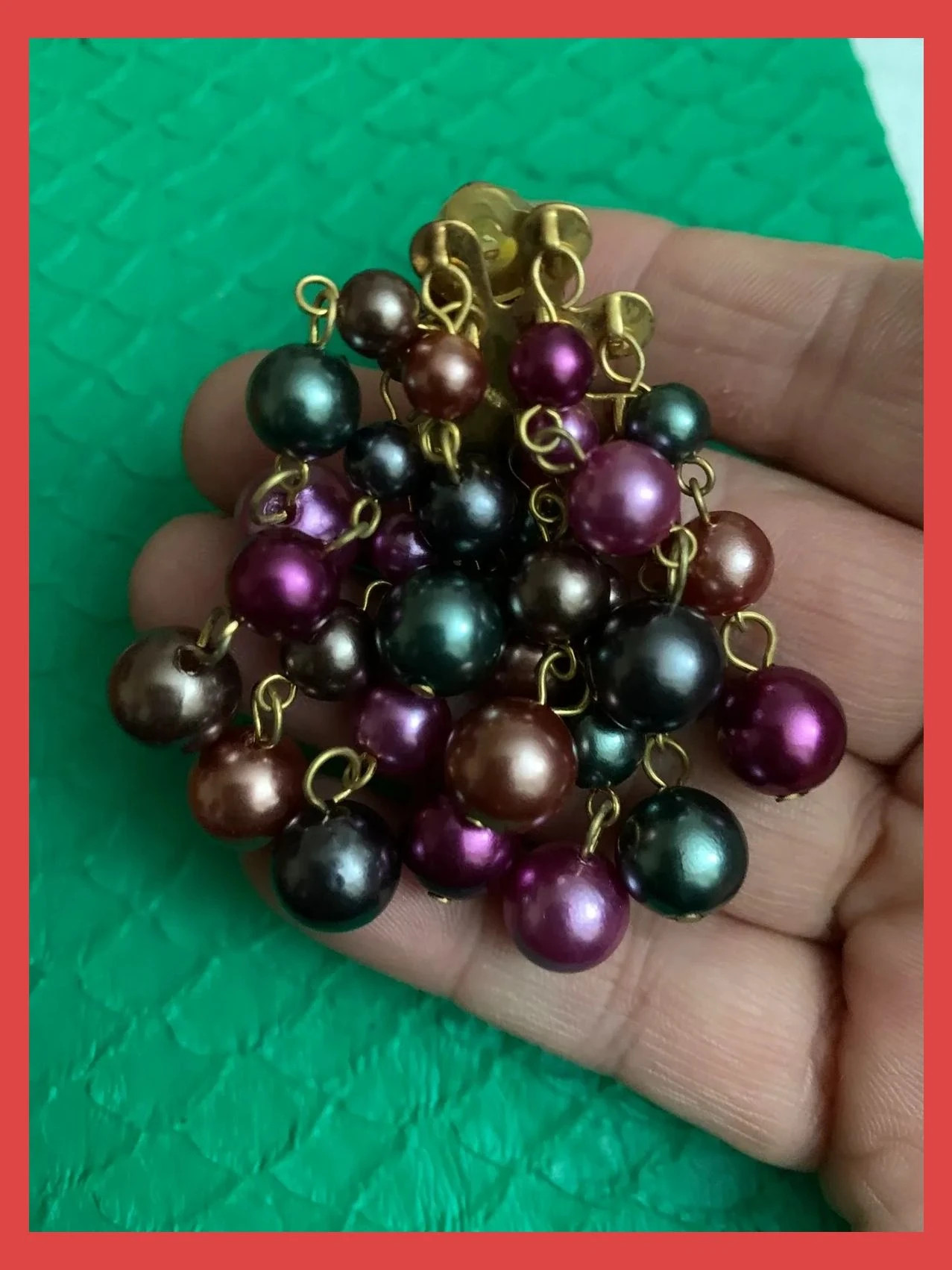 Pendientes clip vintage 🦋 – Vintage Dressing 4