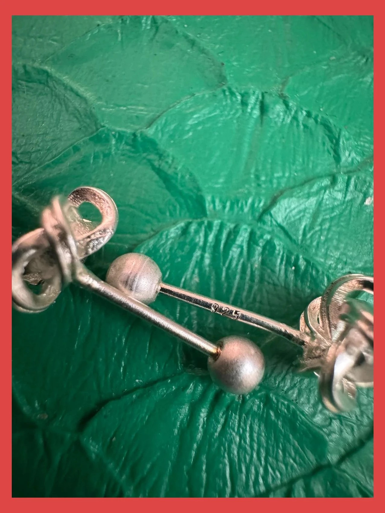 Pendientes plata 925 , con cierre de rosca 🦋 – Plata 5