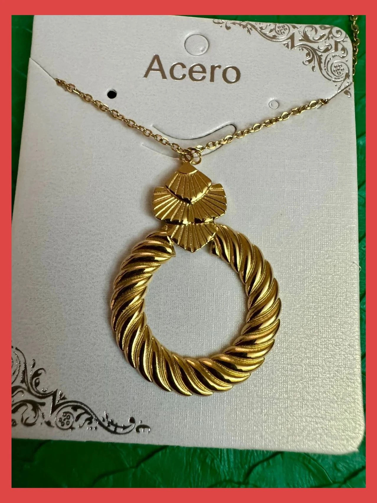 Collar acero inoxidable 🦋 – Acero 2