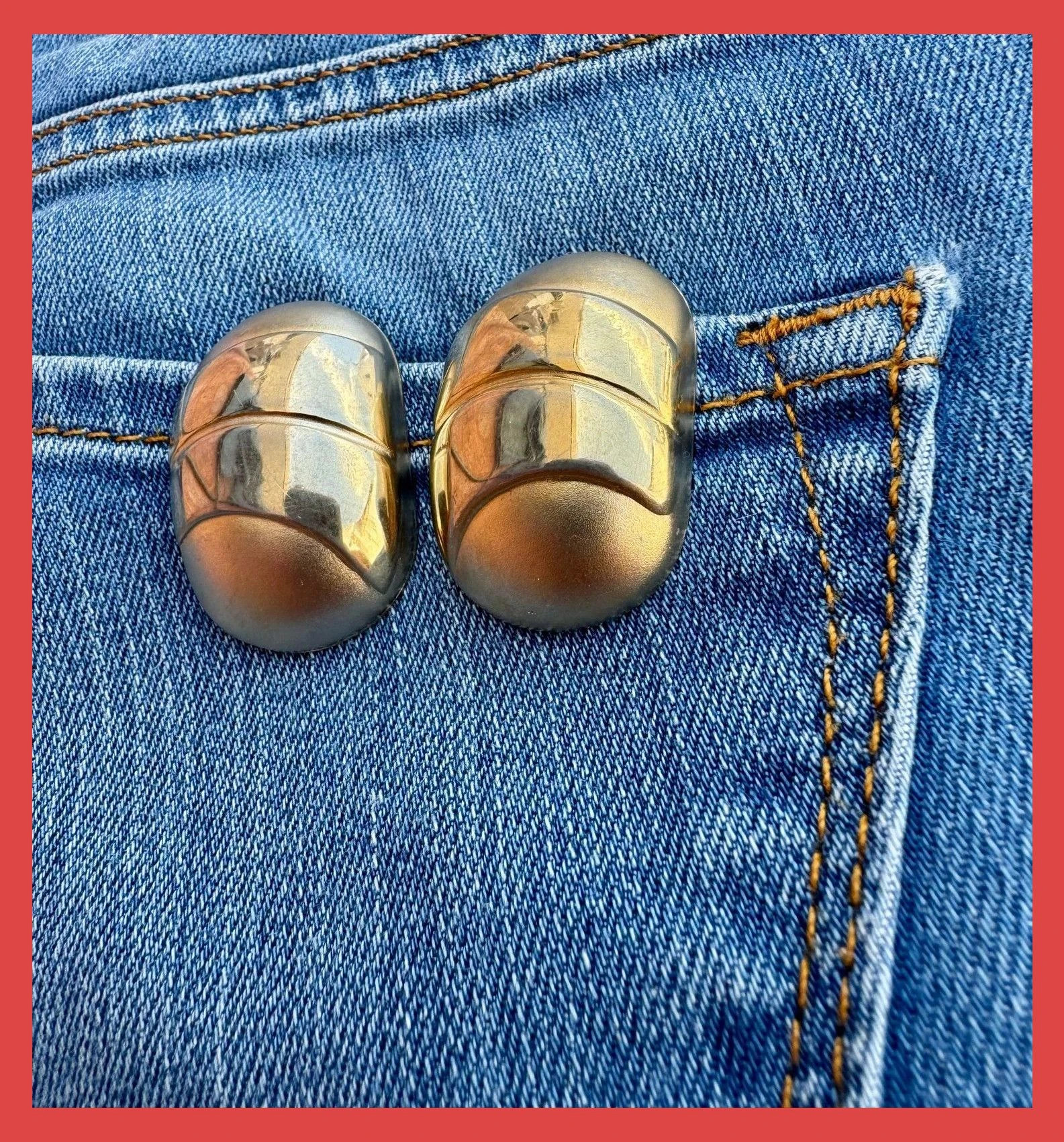 Pendientes clip vintage 🦋 – Vintage Dressing 3