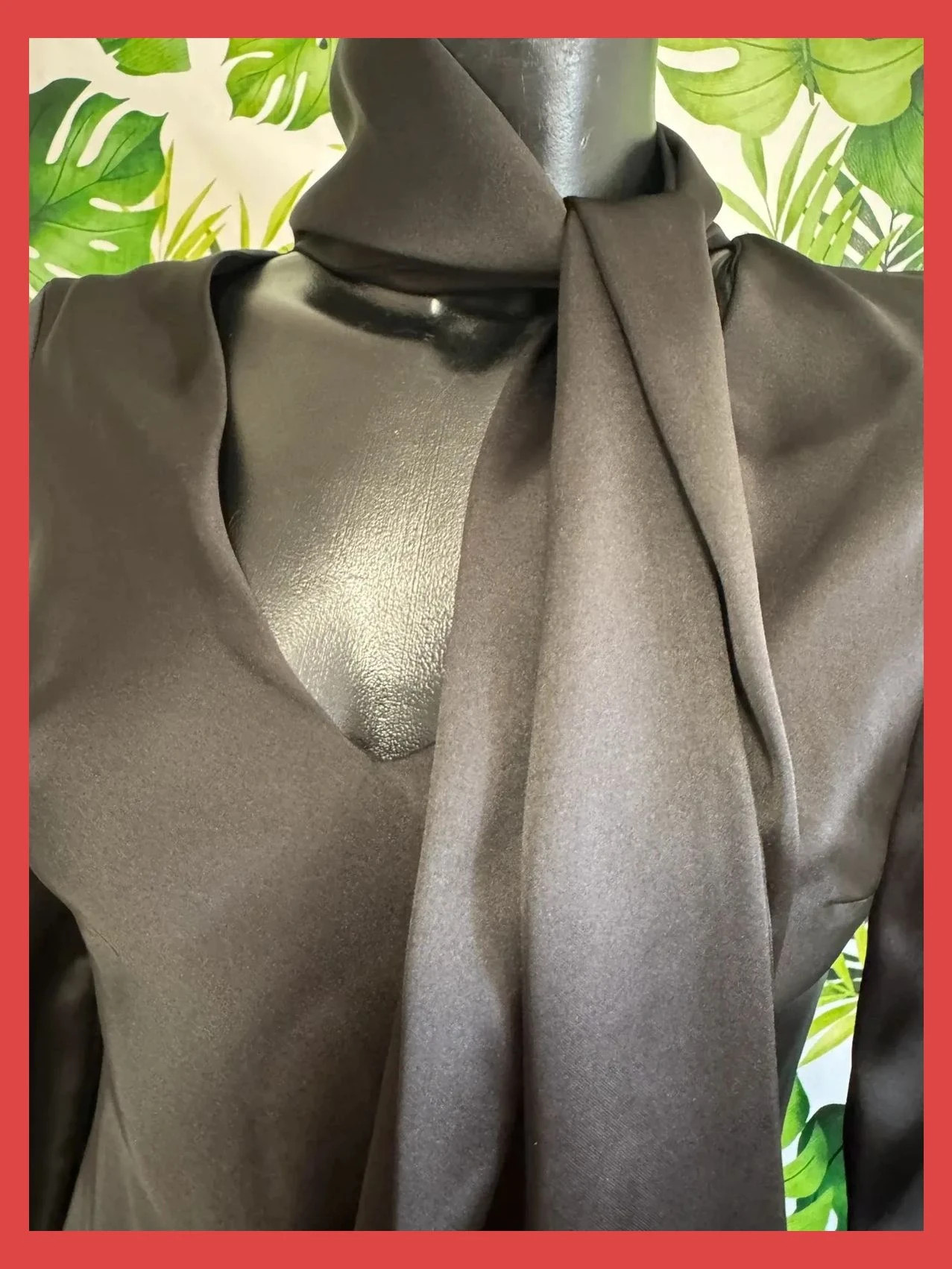 Vestido negro satinado 🦋 – Zara – taille XS / 34 / 6 5