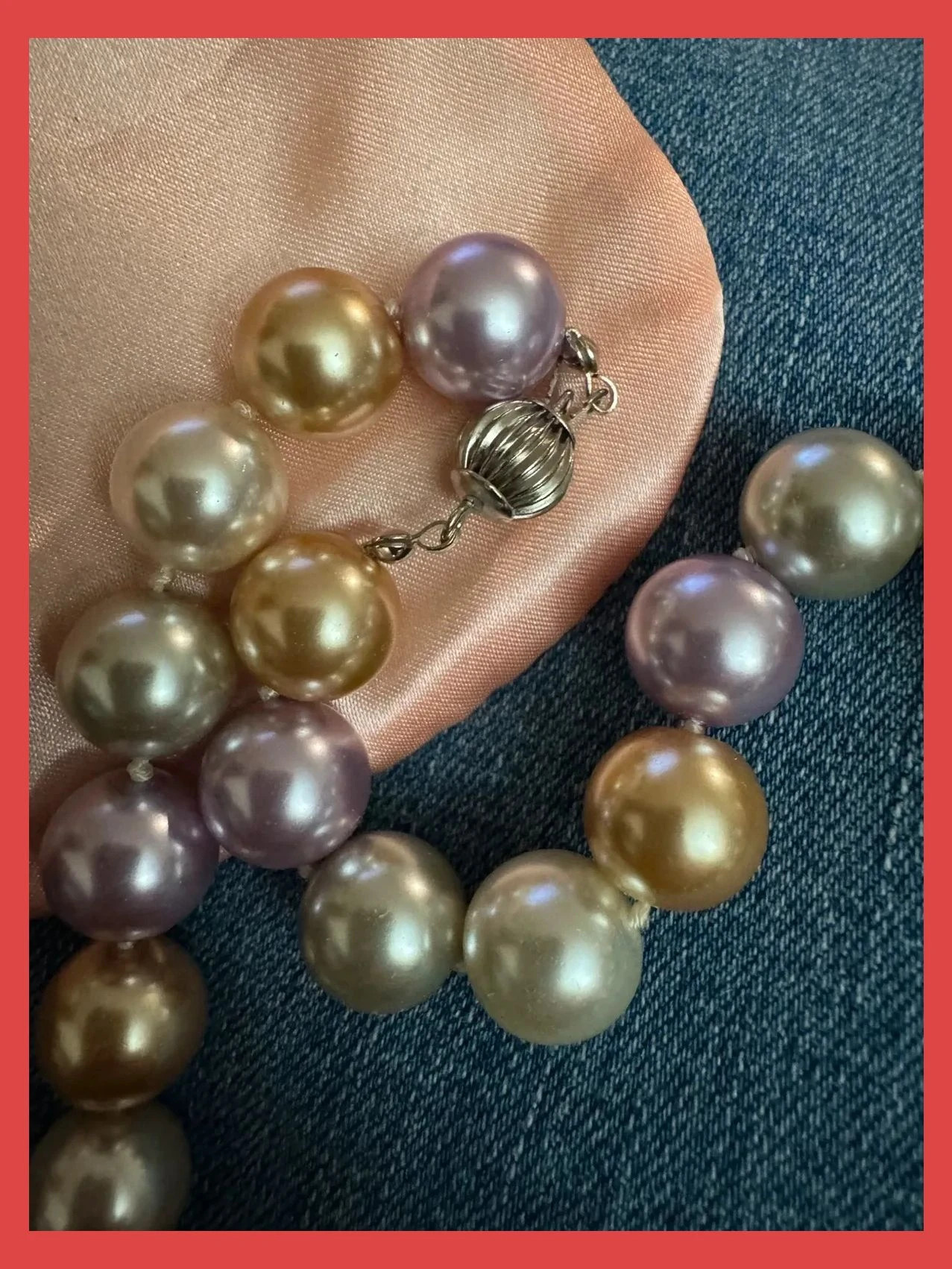 Collar perlas de laboratorio 🦋 – Vintage Dressing 2