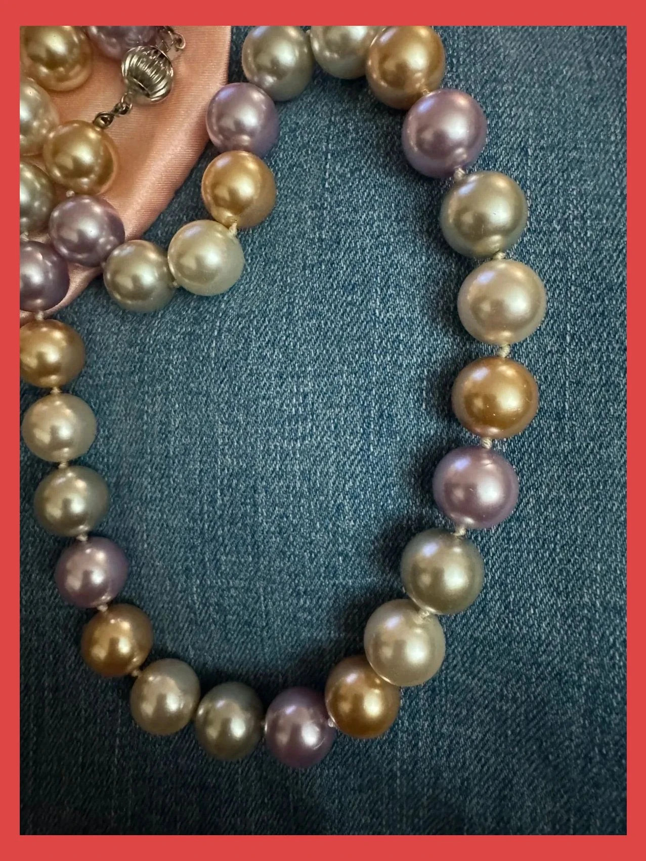 Collar perlas de laboratorio 🦋 – Vintage Dressing 3