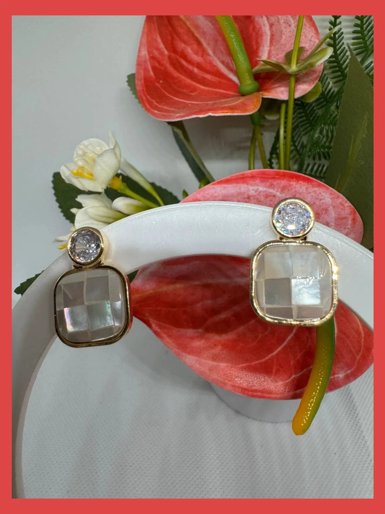 Pendientes dorados vintage 🦋 – Vintage 3