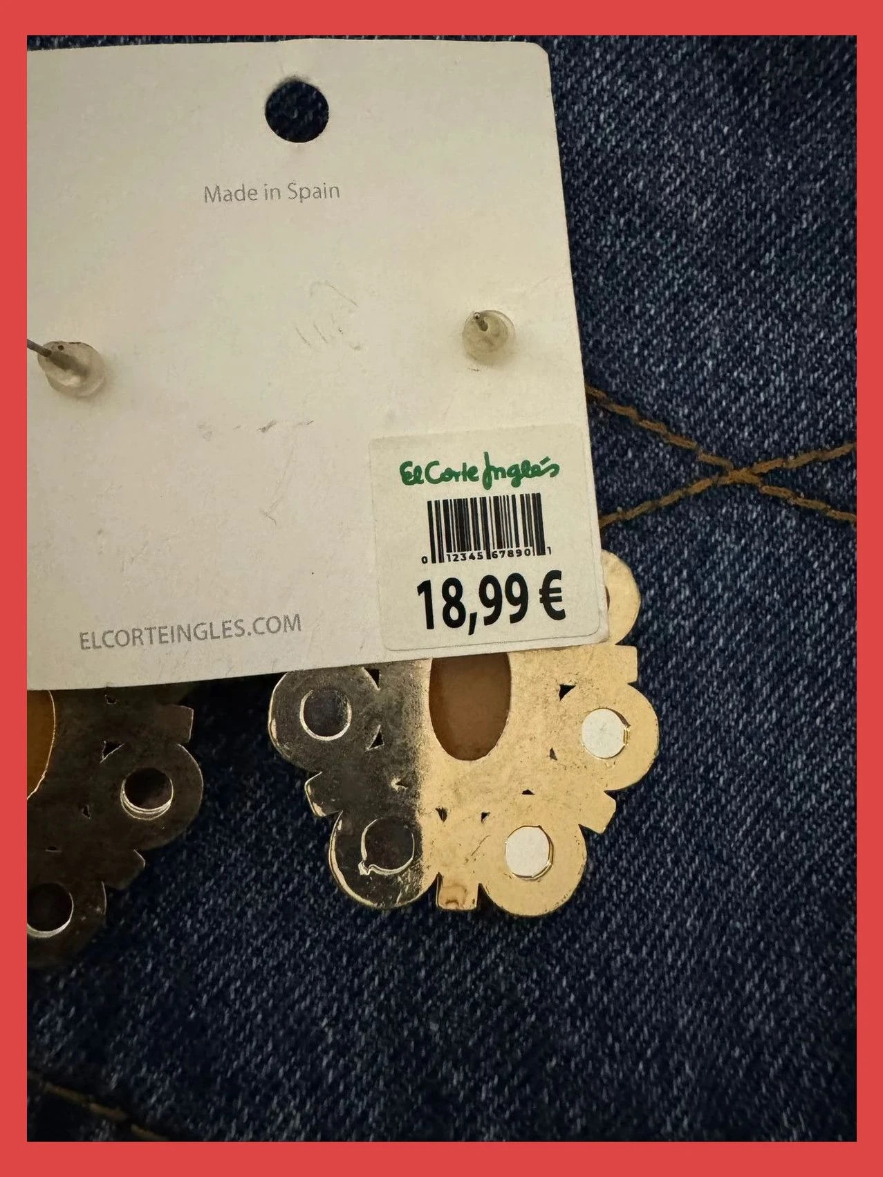 Pendientes de el corte inglés 🦋 – El Corte Inglés 3