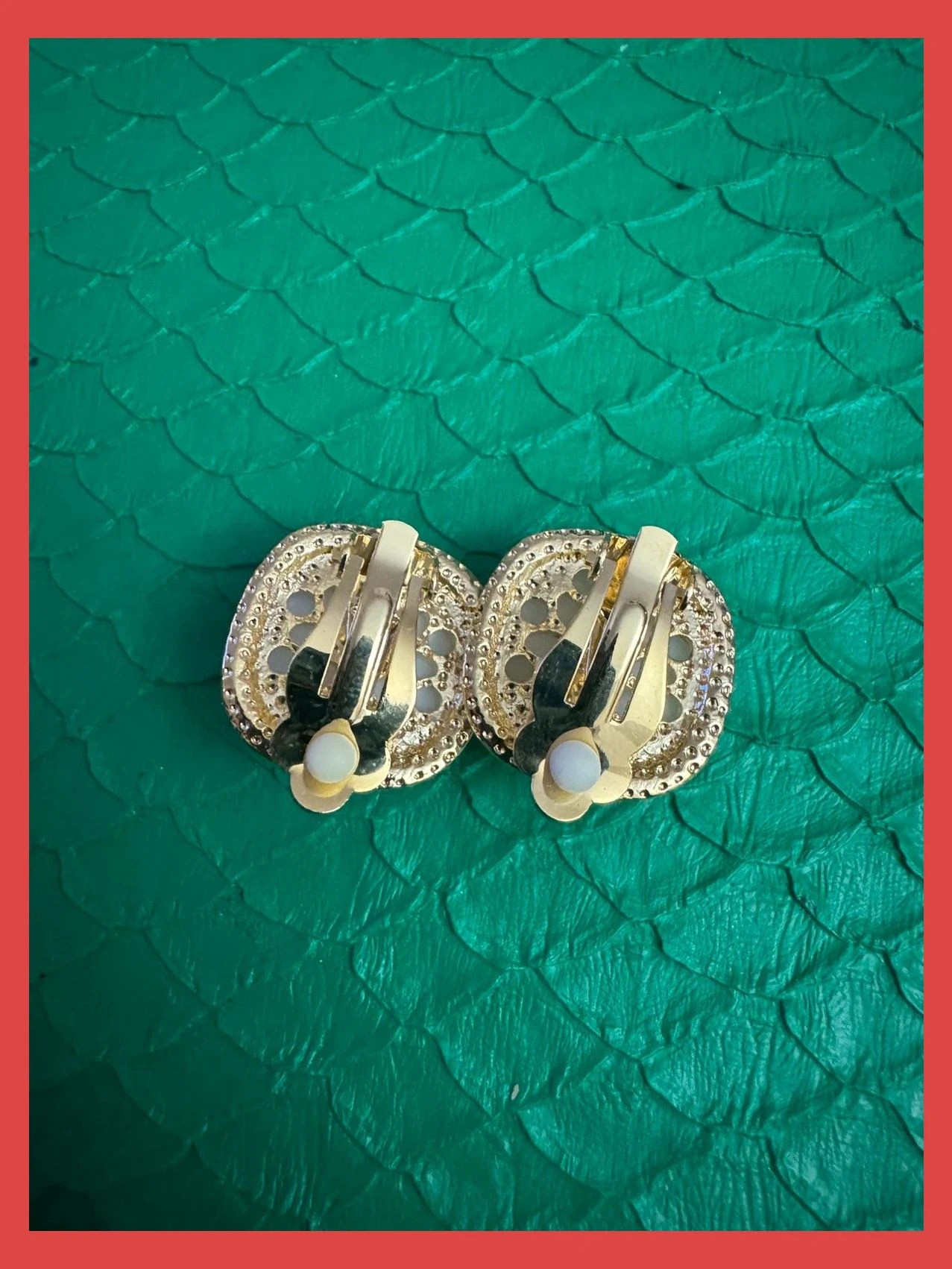 Pendientes clip vintage 🦋 – Vintage Dressing 3