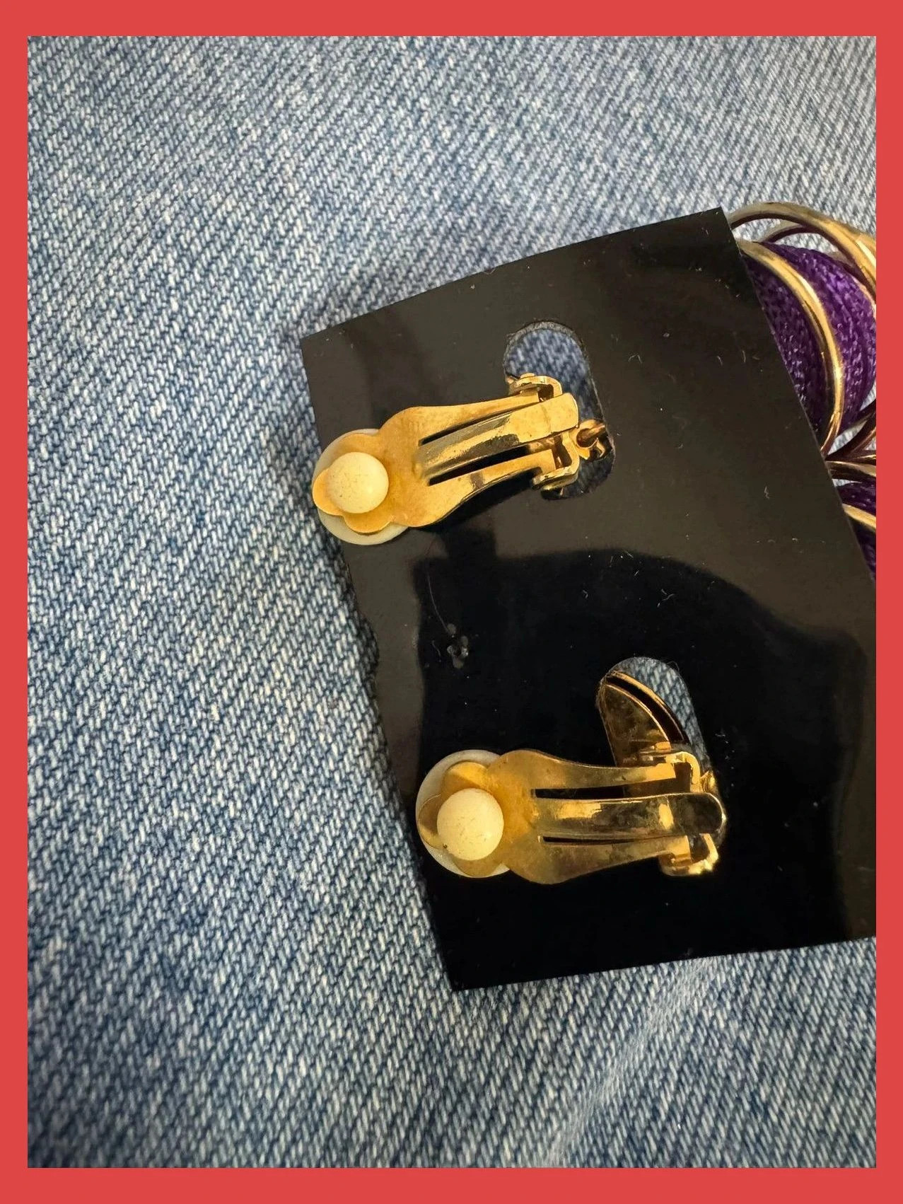 Pendientes clip vintage 🦋 – Vintage Dressing 3