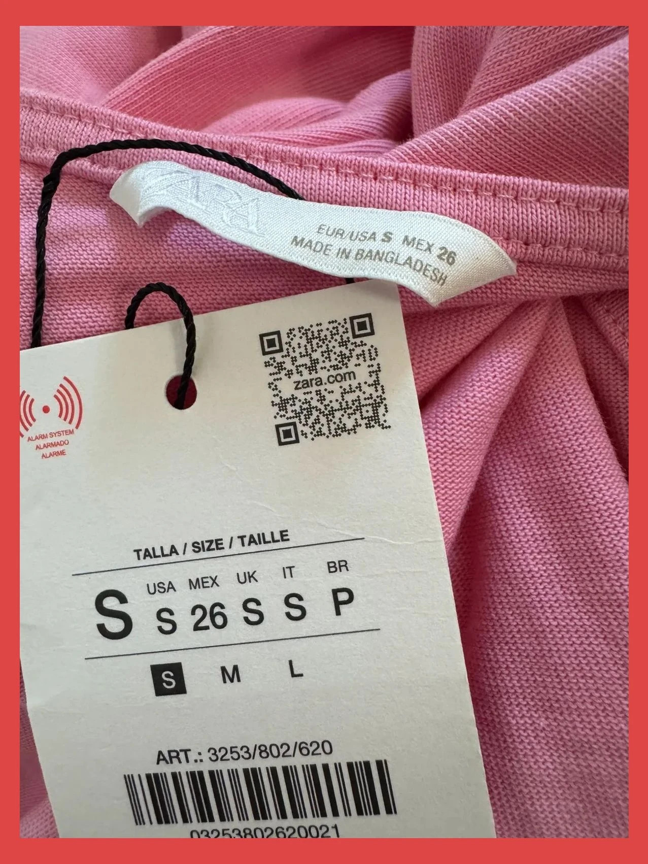 Top rosa de Zara 🦋 – Zara – taille S / 36 / 8 5