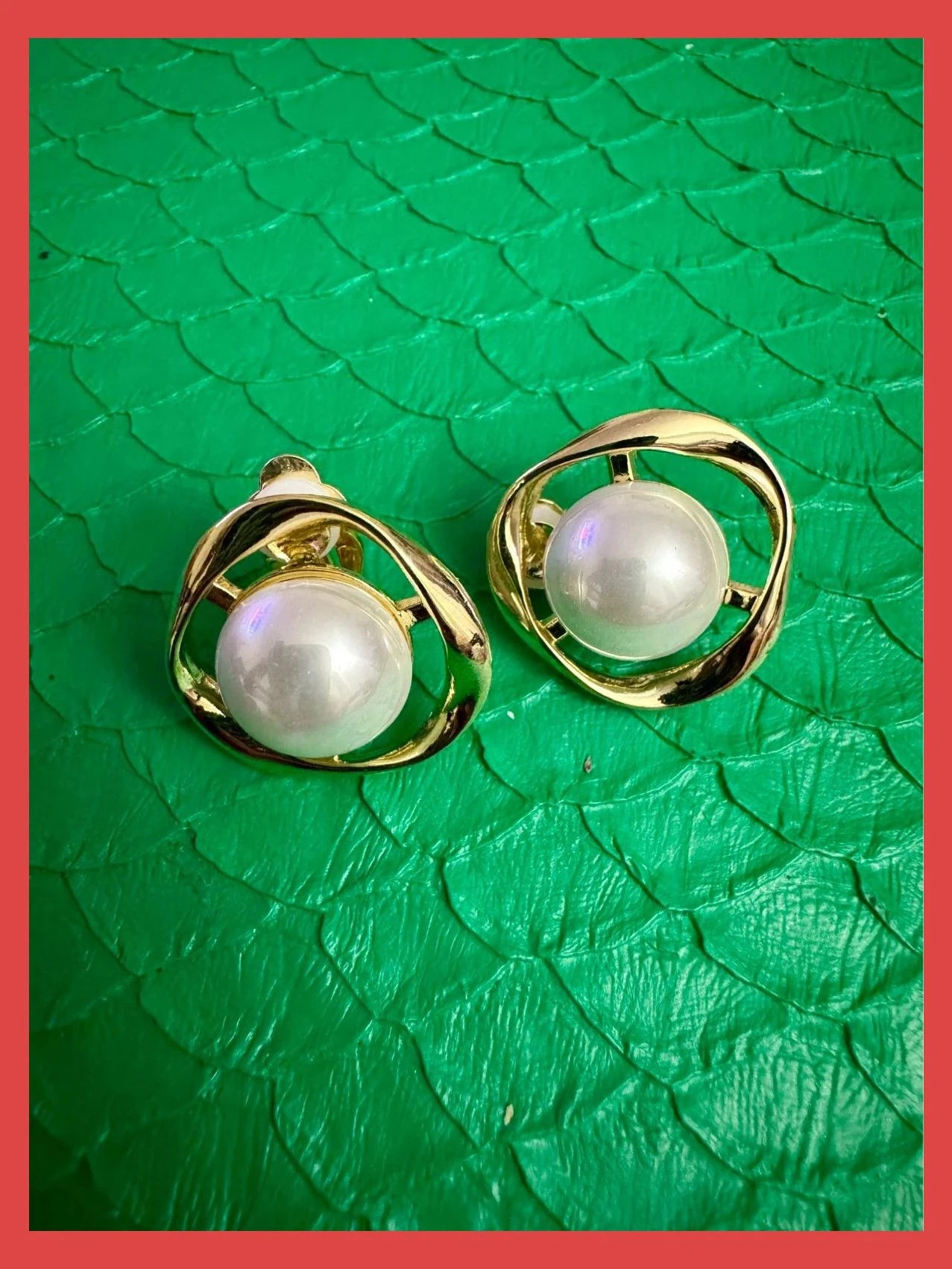 Pendientes clip vintage 🦋 – Vintage Dressing 2