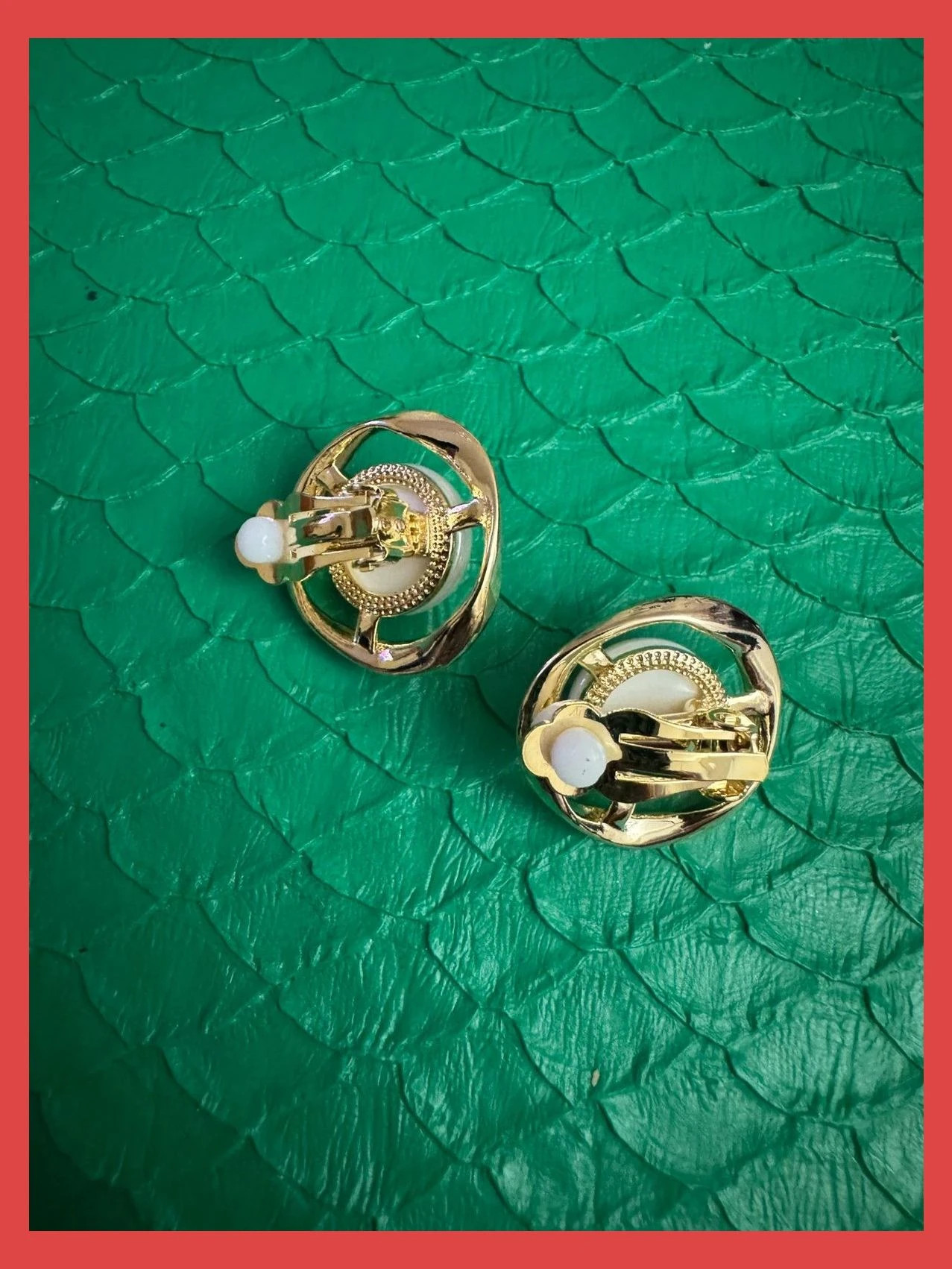 Pendientes clip vintage 🦋 – Vintage Dressing 4