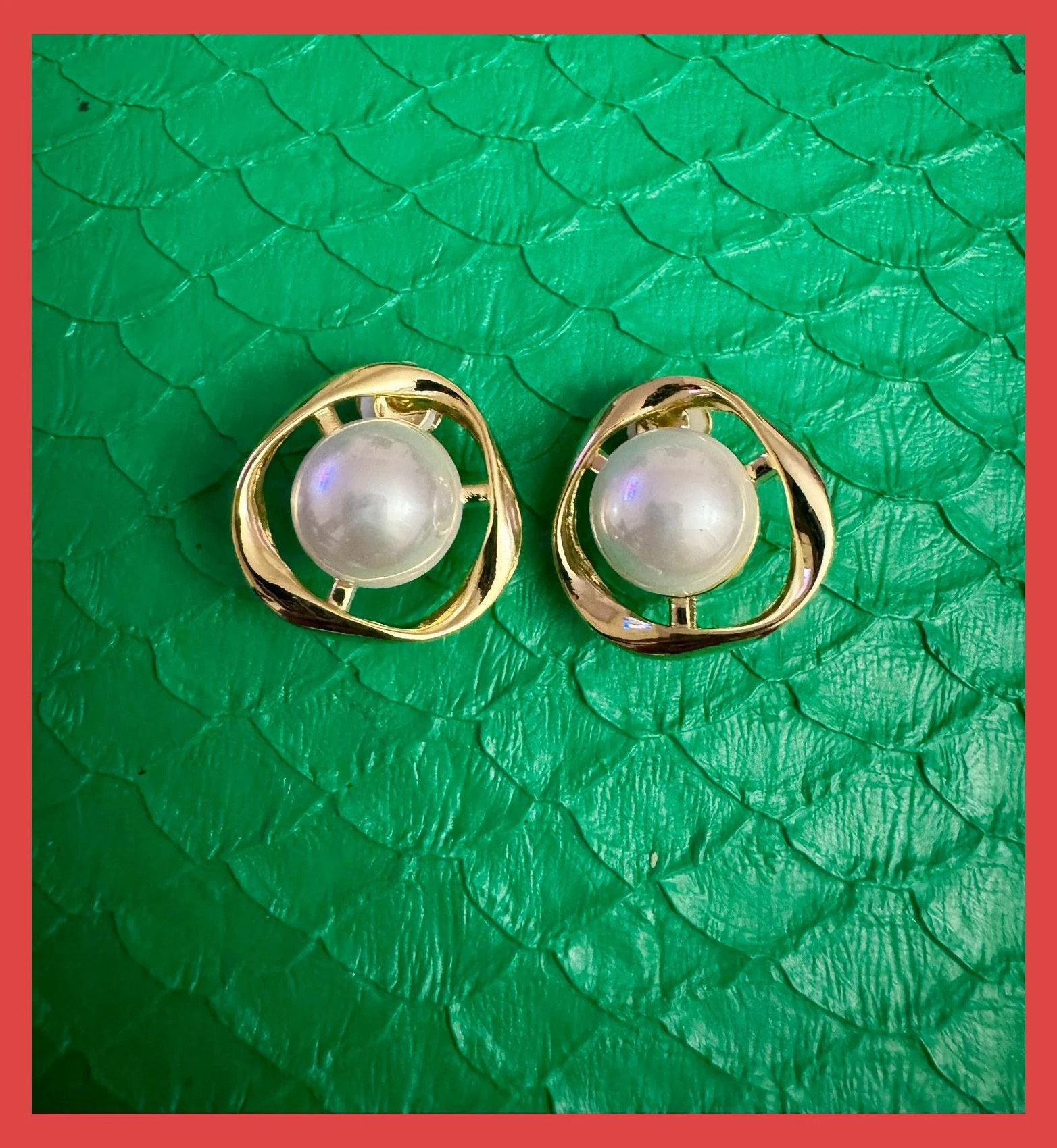 Pendientes clip vintage 🦋 – Vintage Dressing