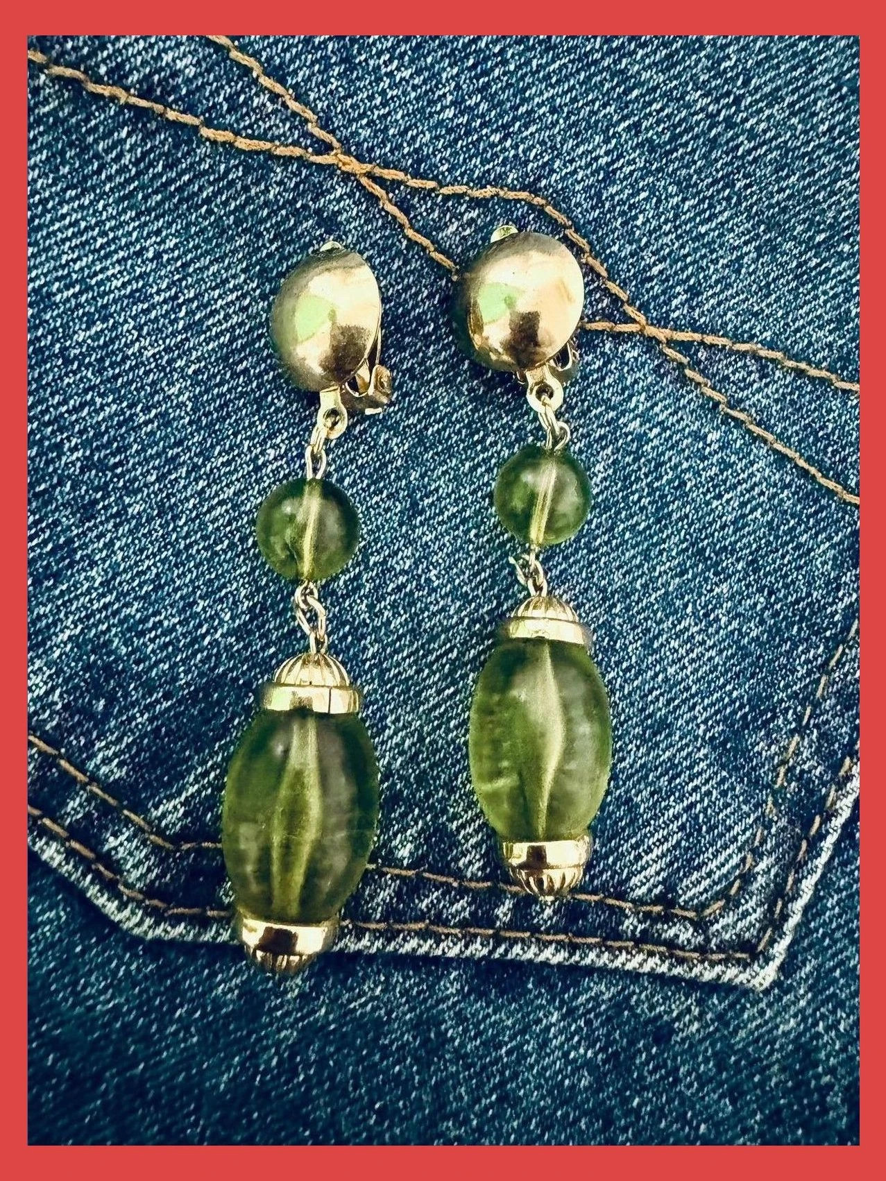 Pendientes clip vintage 🦋 – Vintage Dressing 2