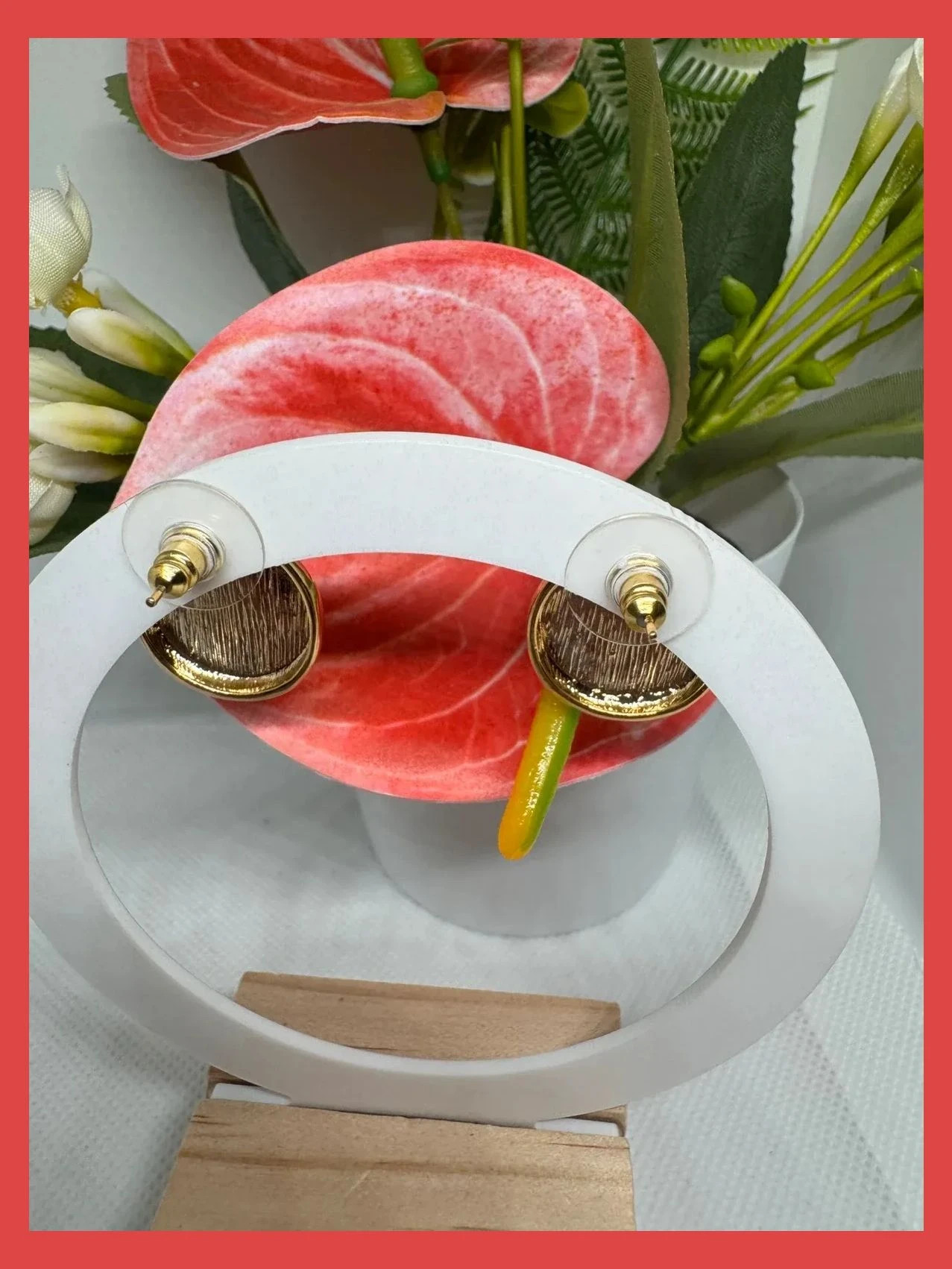 Pendientes dorados acero 🦋 – Acero 4