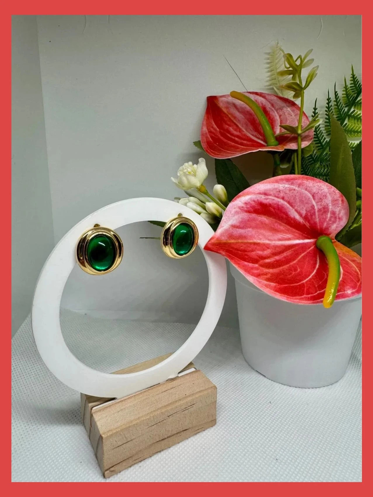 Pendientes dorados acero 🦋