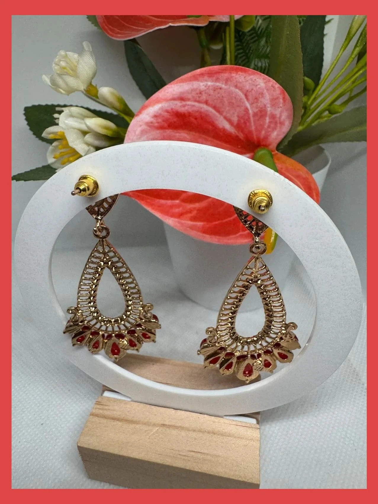 Pendientes dorados vintage 🦋 – Vintage 4