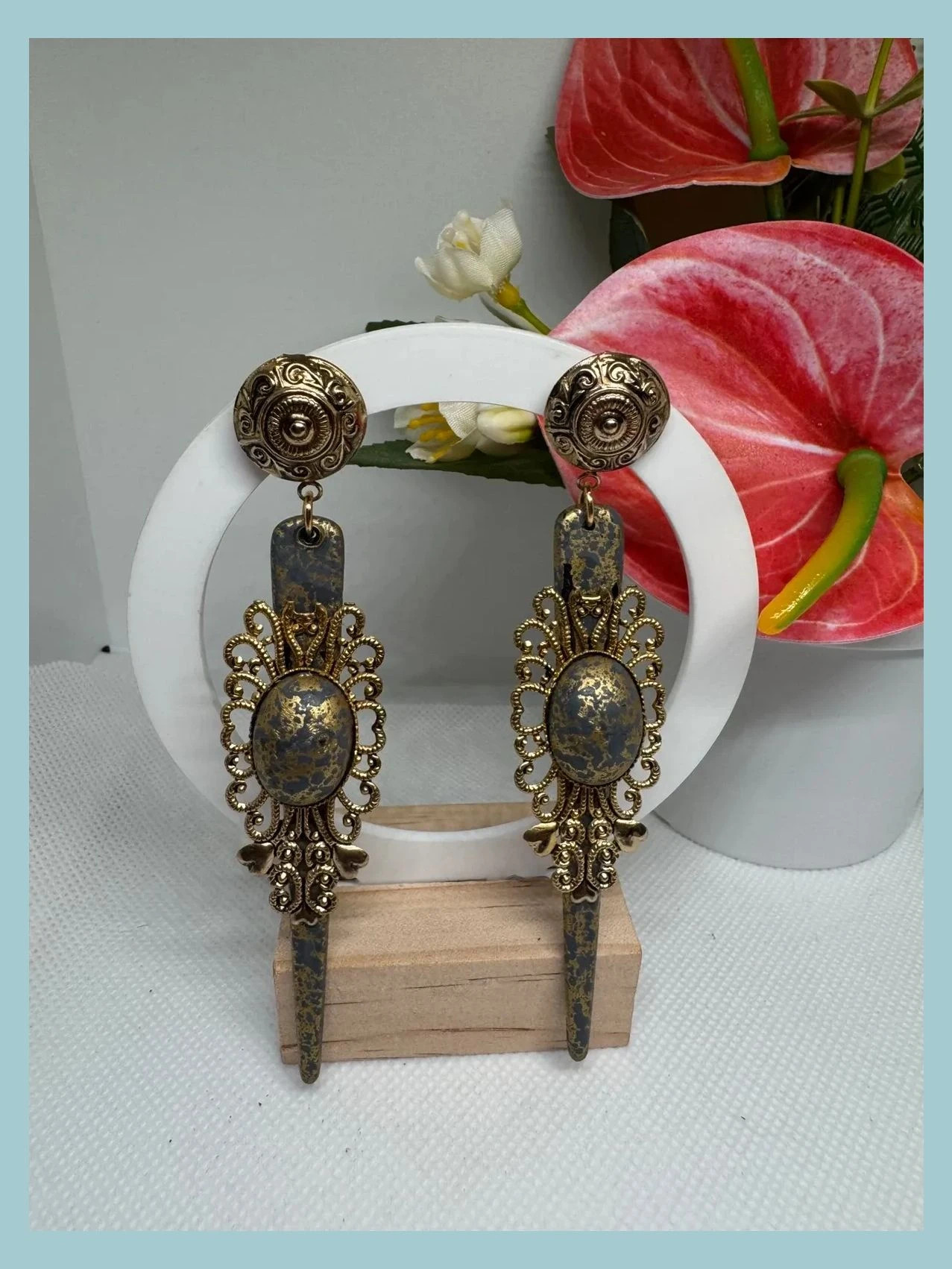 Pendientes largos vintage 🦋 – Vintage 2
