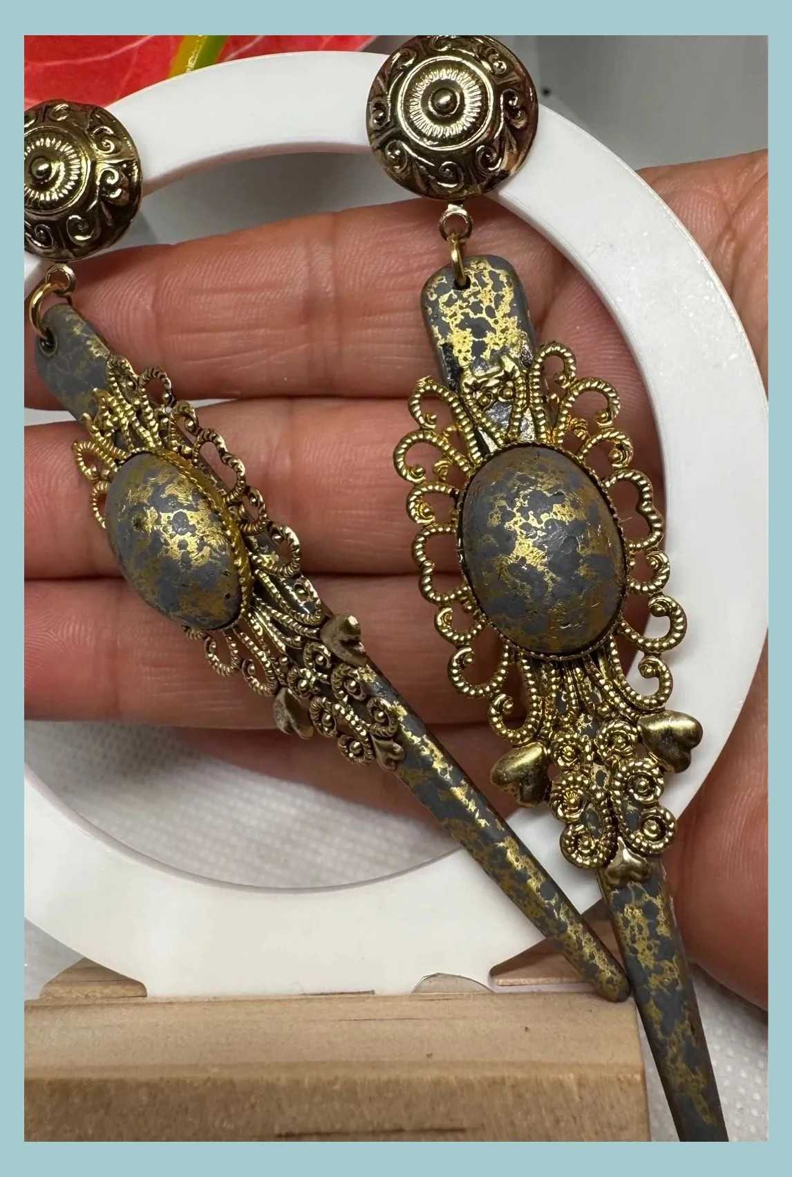 Pendientes largos vintage 🦋 – Vintage 3