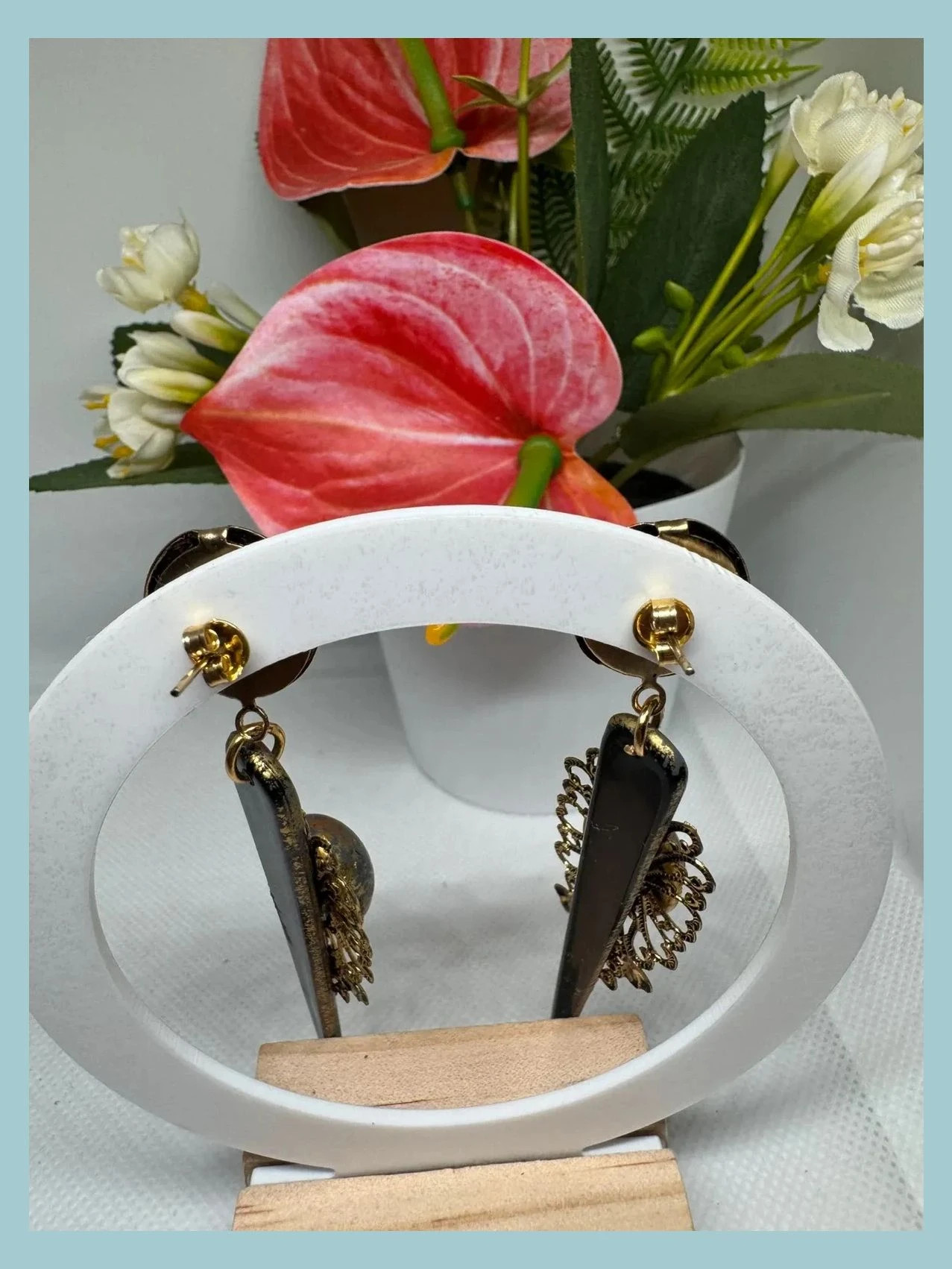 Pendientes largos vintage 🦋 – Vintage 4