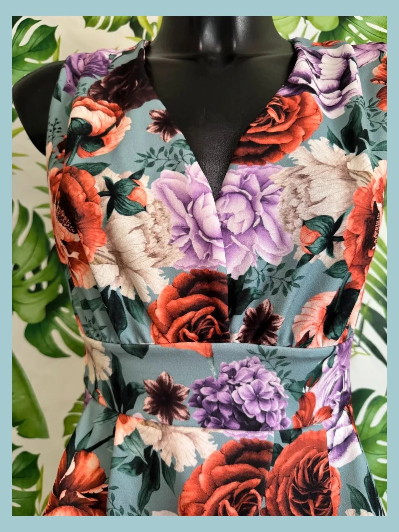 Blusa peplum floreada 🦋 – La Boutique – taille Taille unique 3