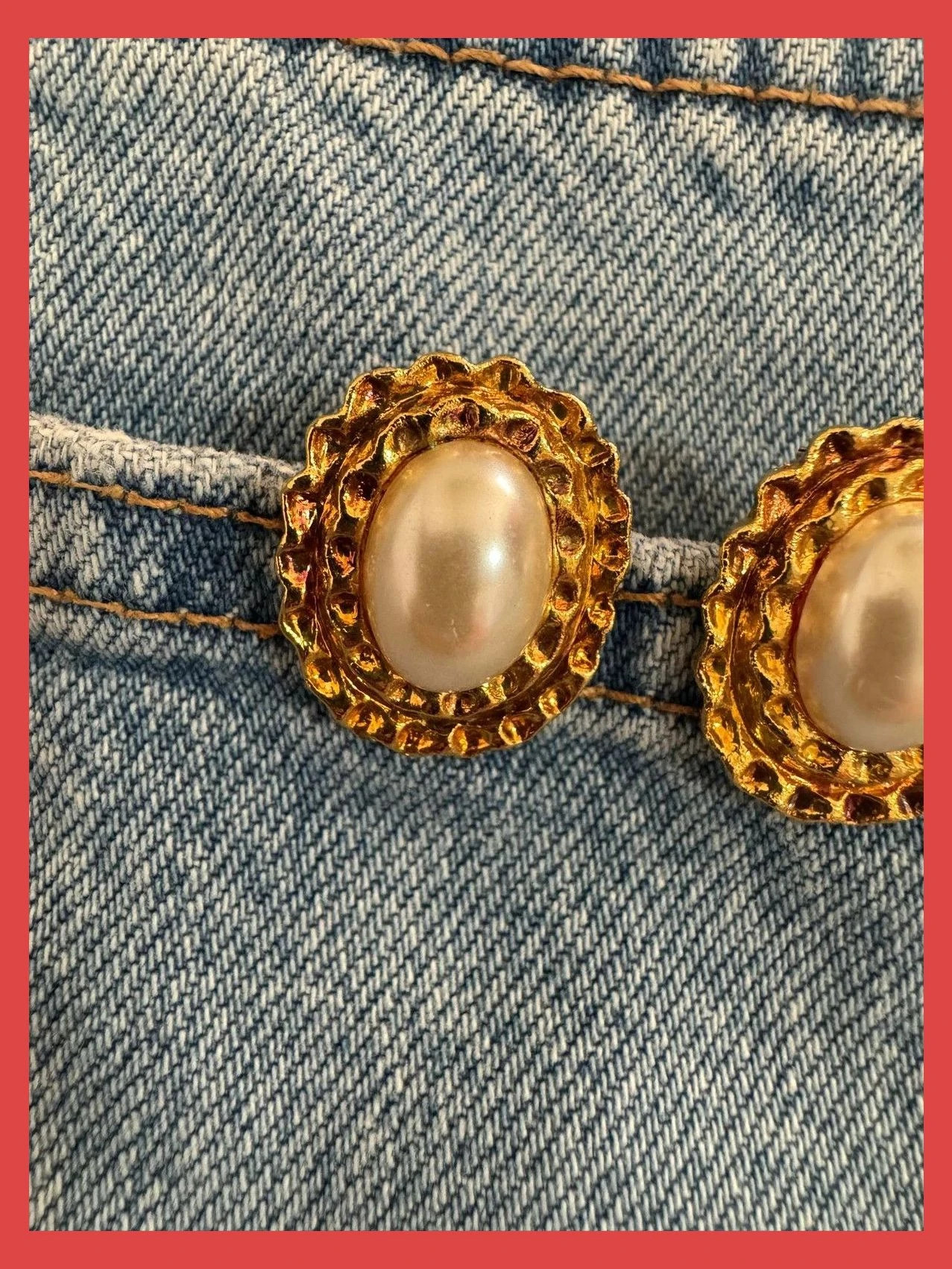 Pendientes vintage clip 🦋 – Vintage Dressing 2