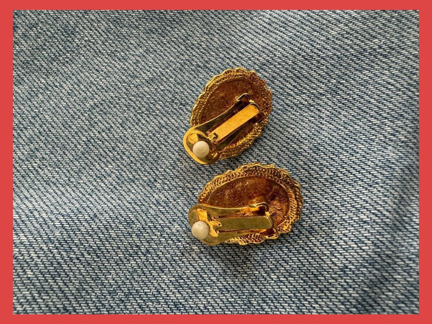 Pendientes vintage clip 🦋 – Vintage Dressing 3