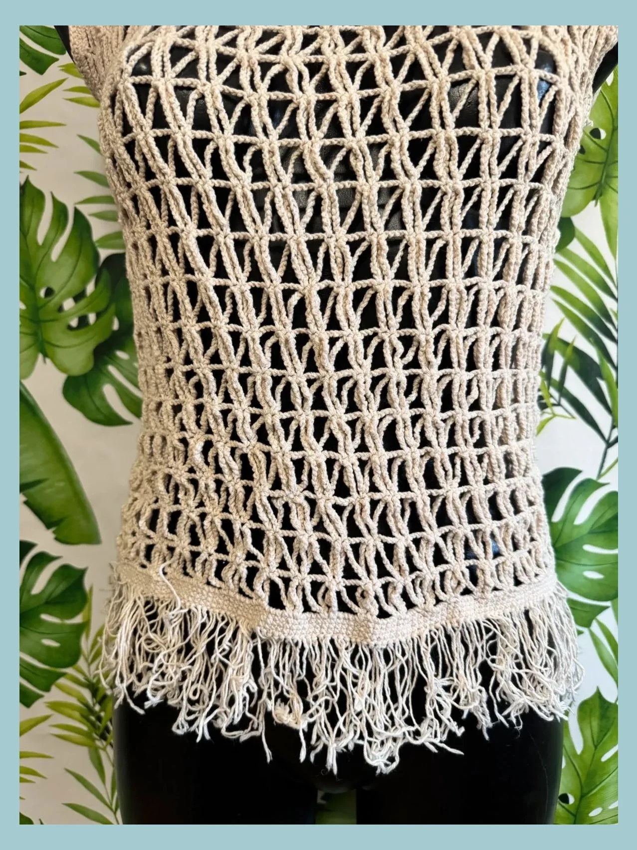 Blusa top verano de crochet 🦋 – Vintage Dressing – taille Taille unique 2