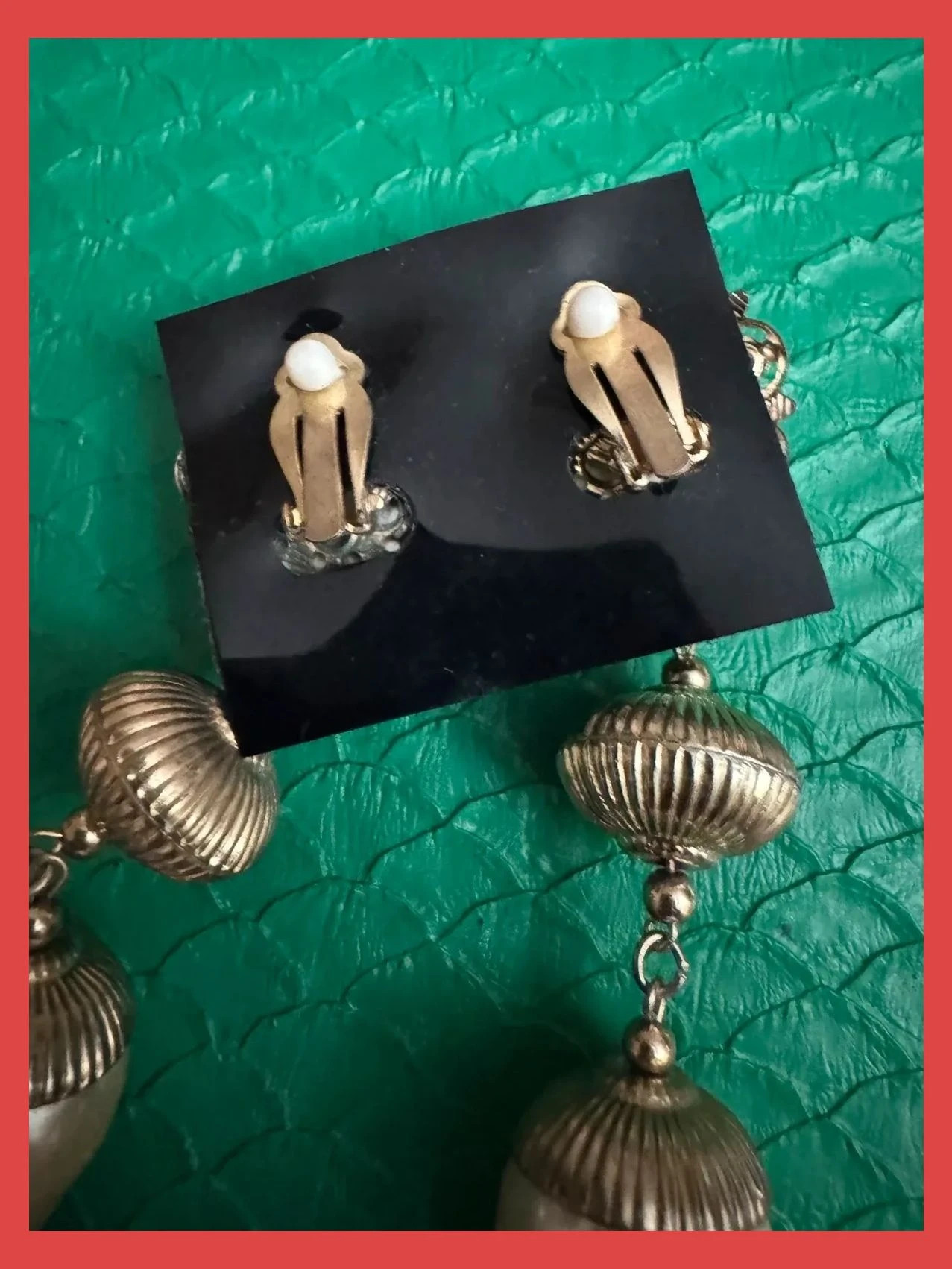 Pendientes clip vintage 🦋 – Vintage 4