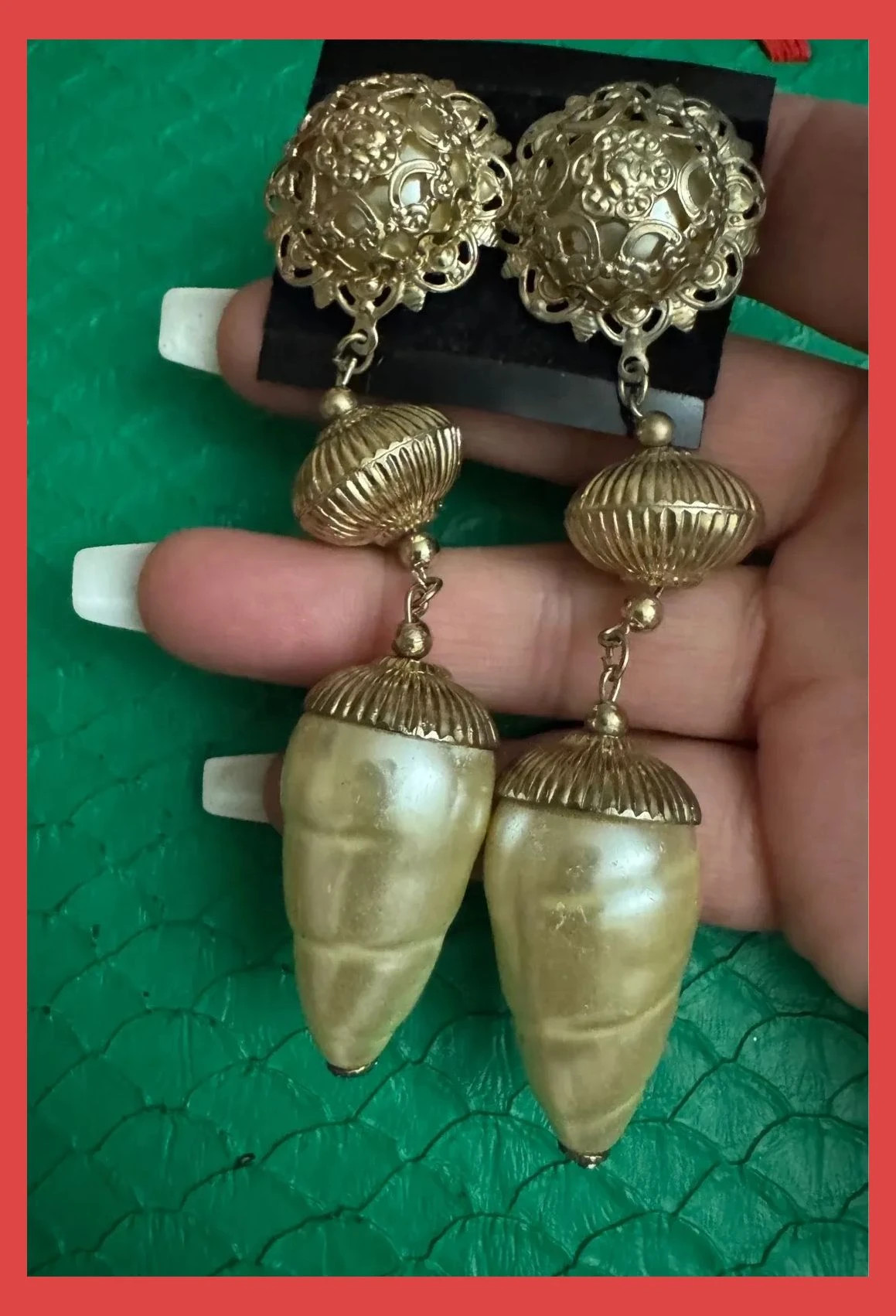 Pendientes clip vintage 🦋 – Vintage 5