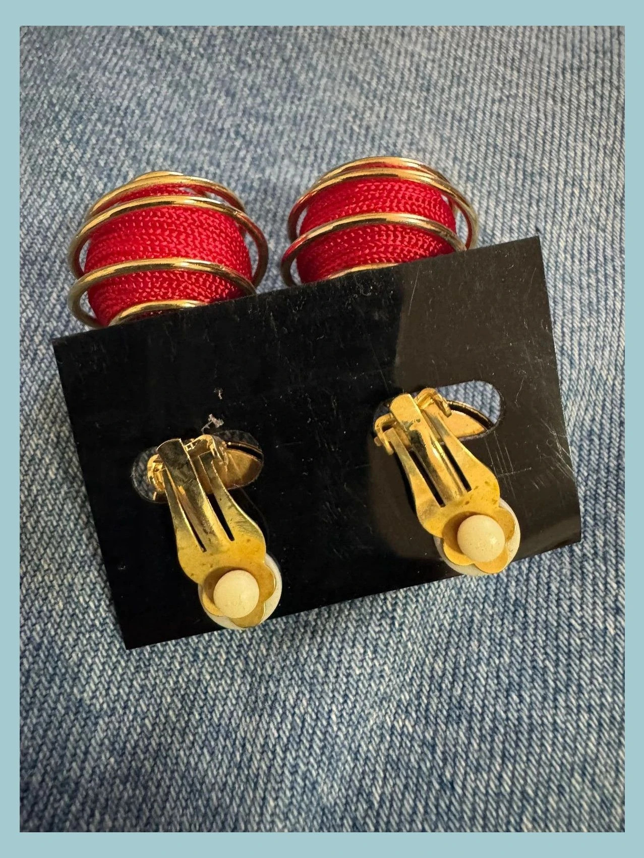 Pendientes vintage clip 🦋 – Vintage Dressing 3