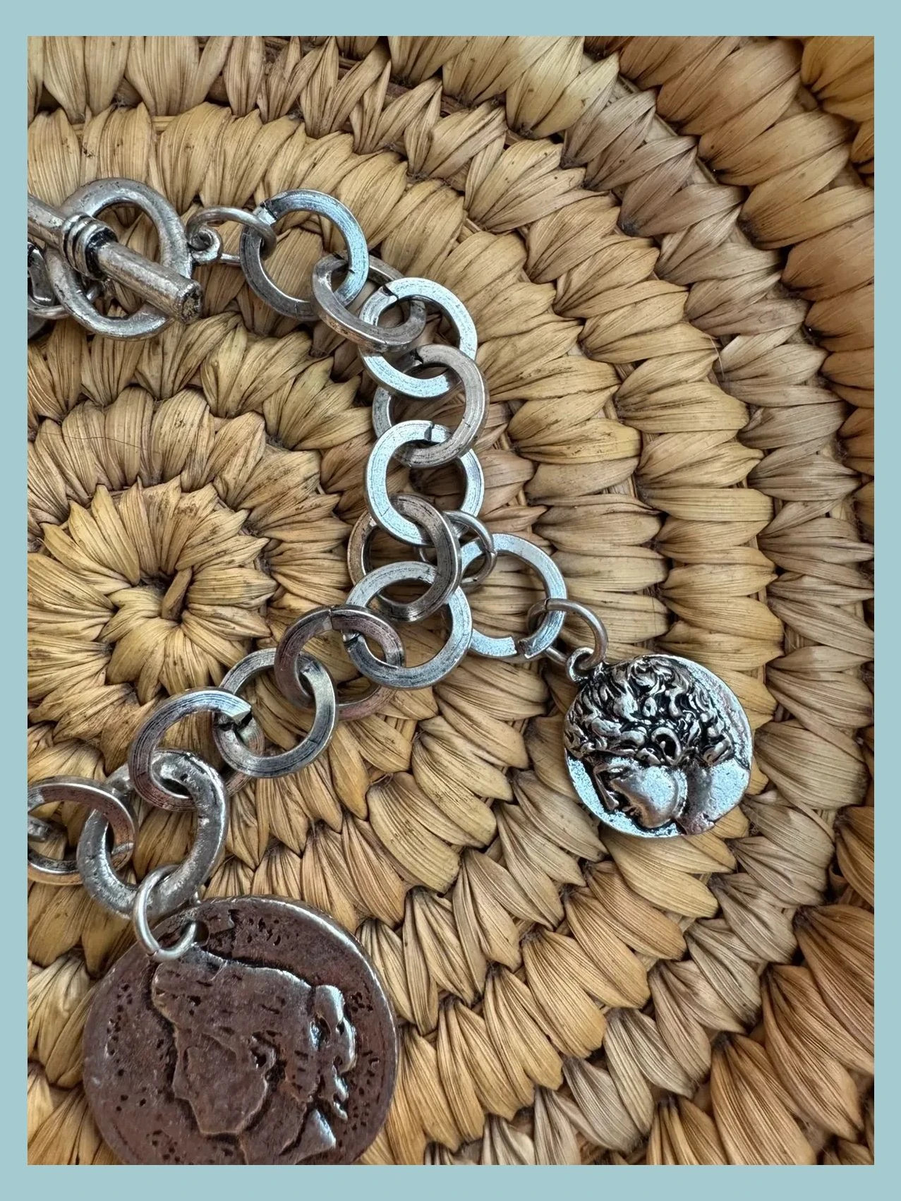 Pulsera vintage metal alpaca 🦋 – Vintage Dressing 4
