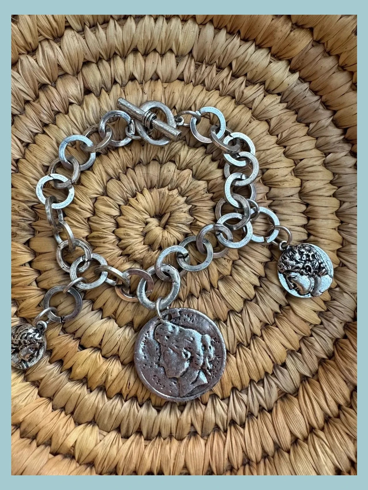 Pulsera vintage metal alpaca 🦋 – Vintage Dressing 2