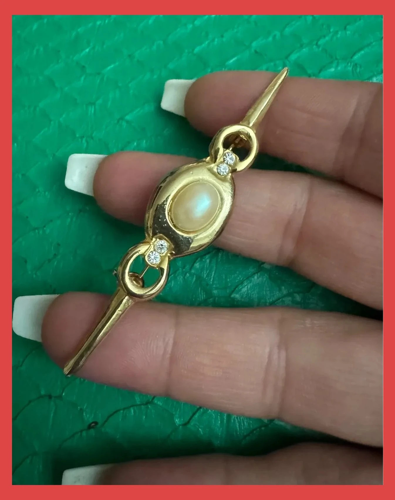 Broche dorado vintage 🦋 – Vintage 4