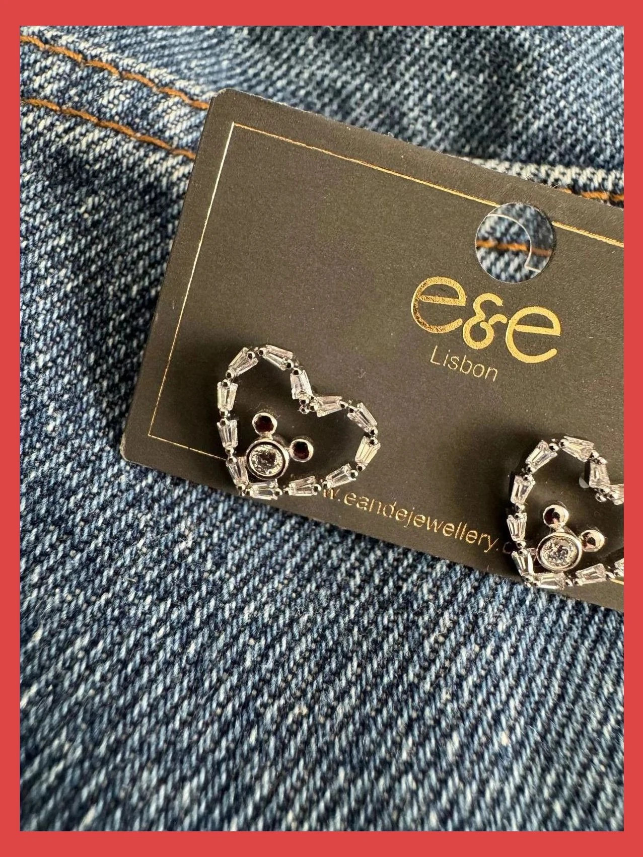 Pendientes acero con piedras marca E&E lisbon 🦋 – e&e Lisbon 2