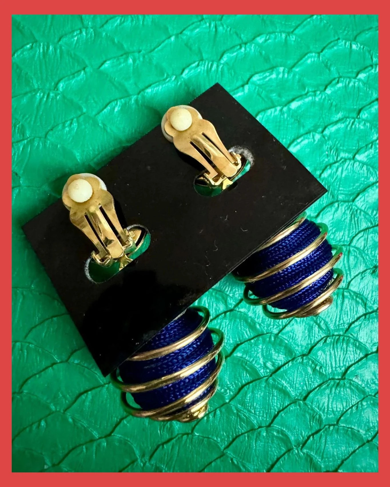 Pendientes vintage clip 🦋 – Vintage Dressing 3