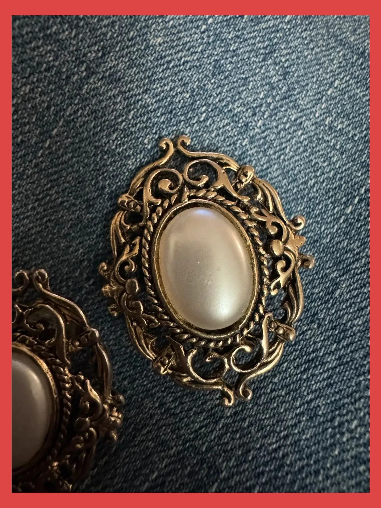 Pendientes vintage clip 🦋 – Vintage Dressing 2