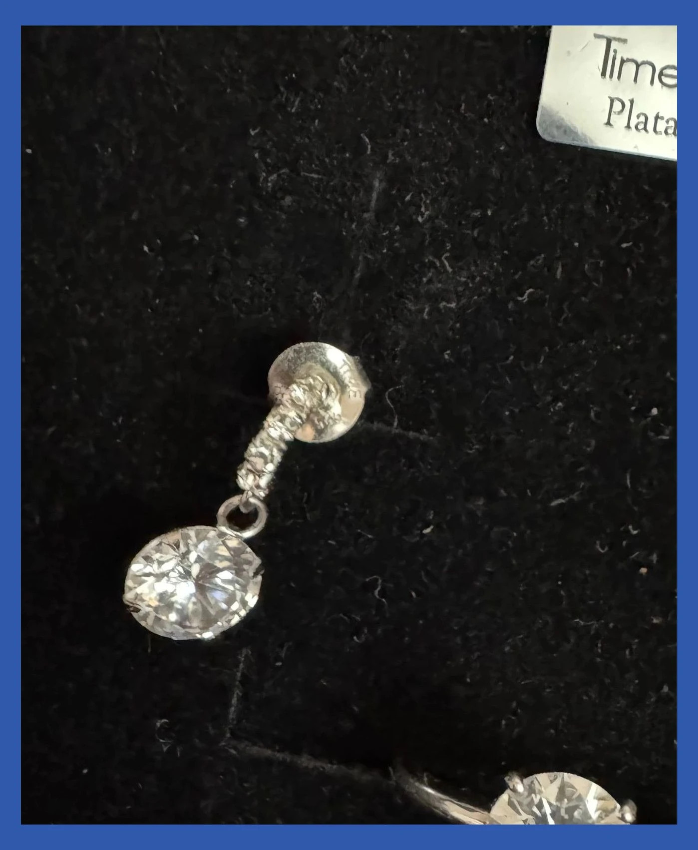 Conjunto pendientes y anillo plata 925 con piedra zirconita 🦋 – Time Road 2