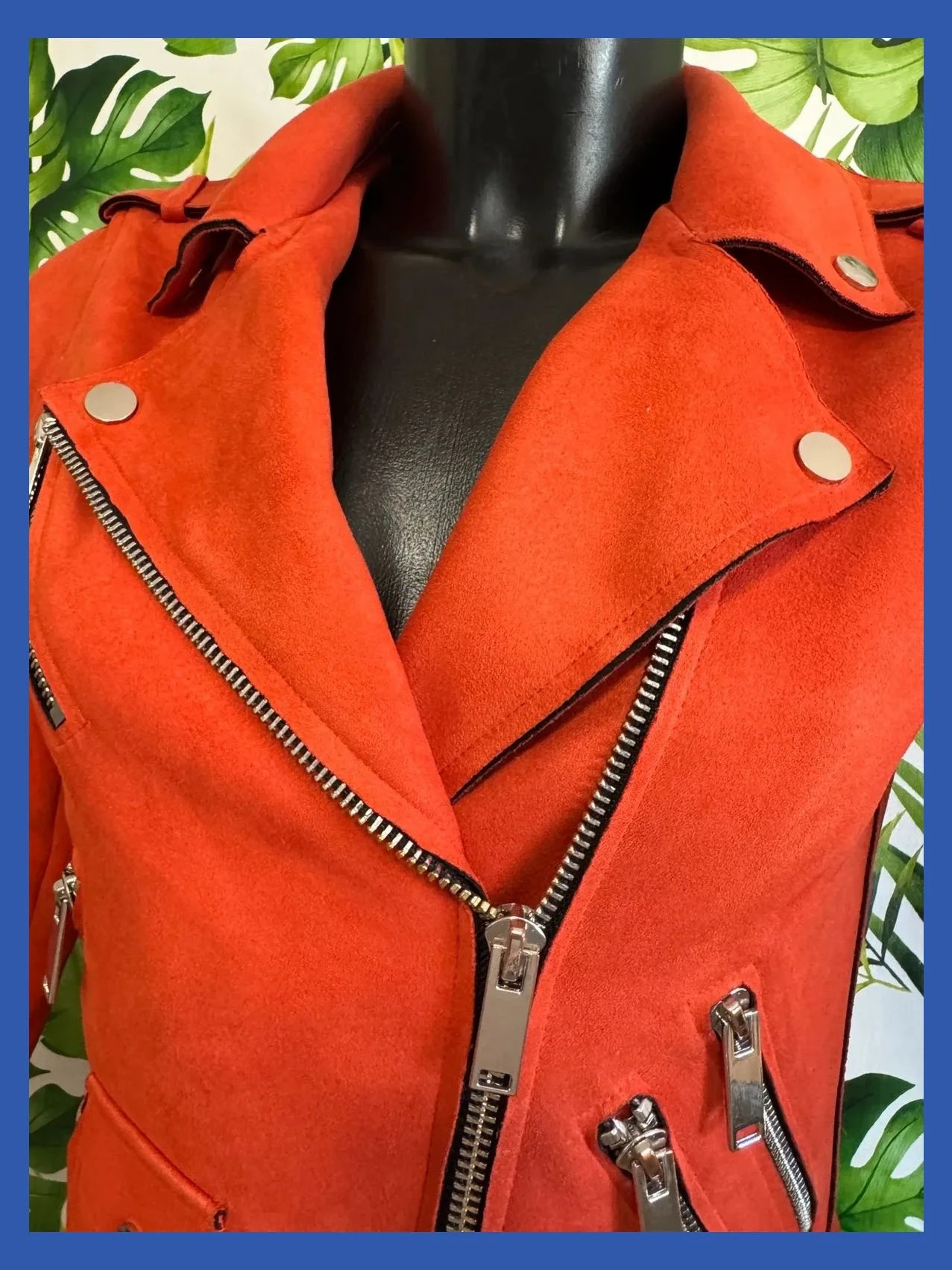 Chaqueta gamuza crop 🦋 – River Island – taille S / 36 / 8 3