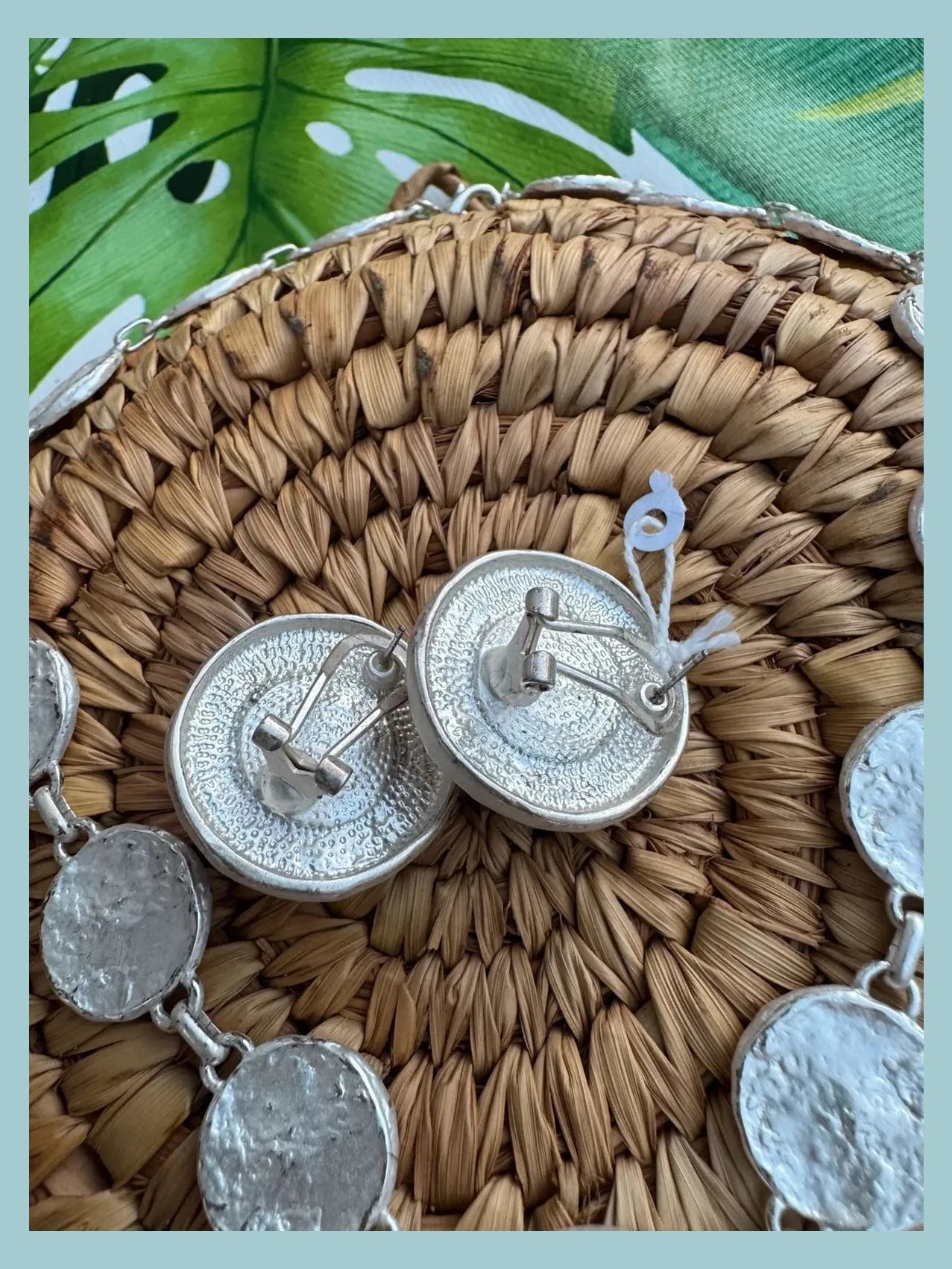 Conjunto vintage collar y pendientes 🦋 – Vintage 5