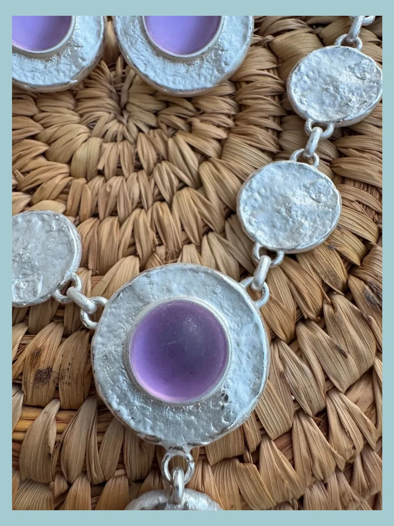 Conjunto vintage collar y pendientes 🦋 – Vintage 4
