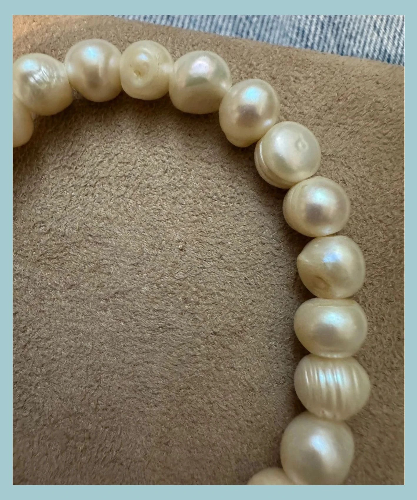 Pulsera vintage perla de río 🦋 – Vintage Dressing 3
